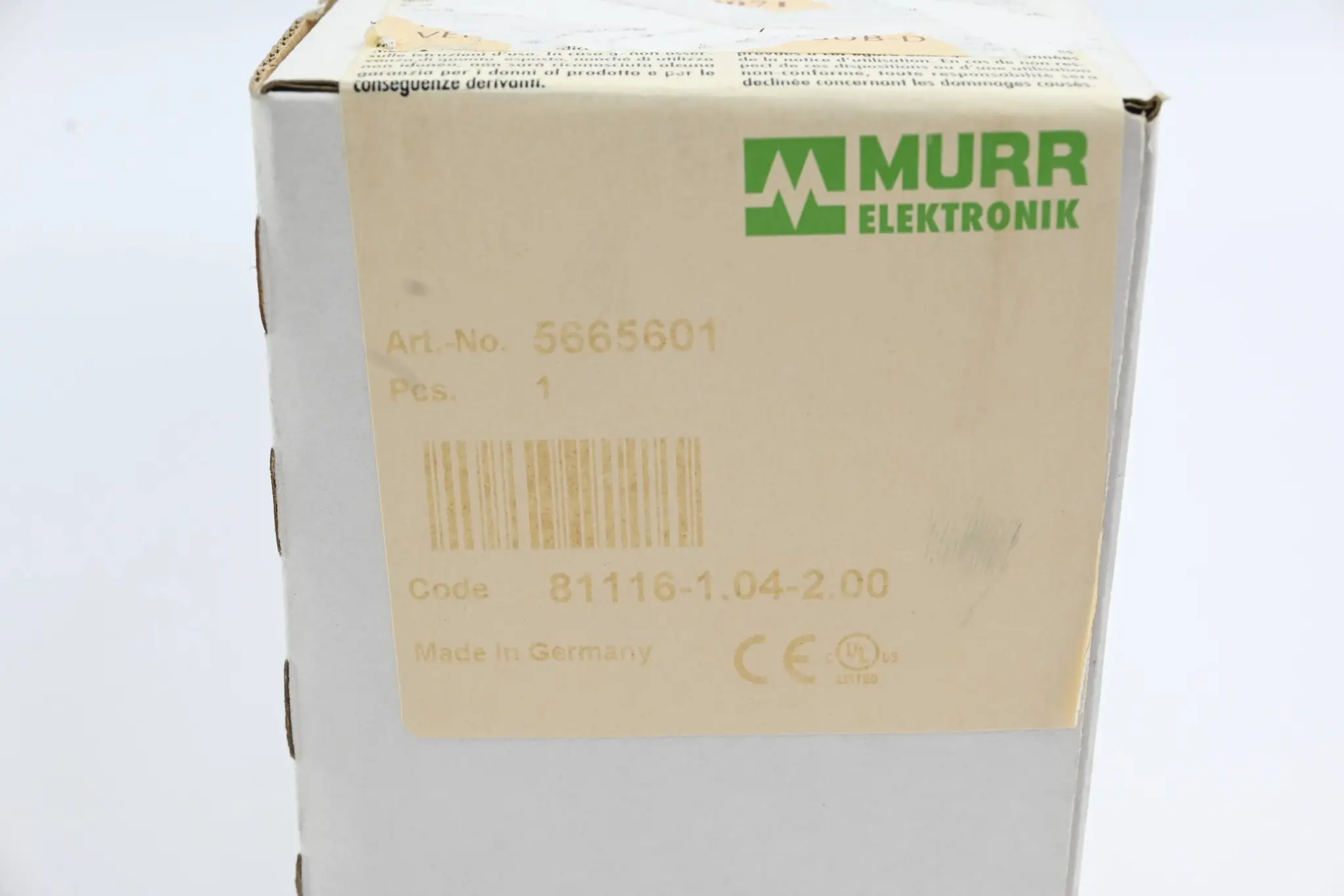 Produktfoto 1 von Murr Elektronik Cube67 Ventilanschaltung Erweiterungsmodul ( 5665601 )
