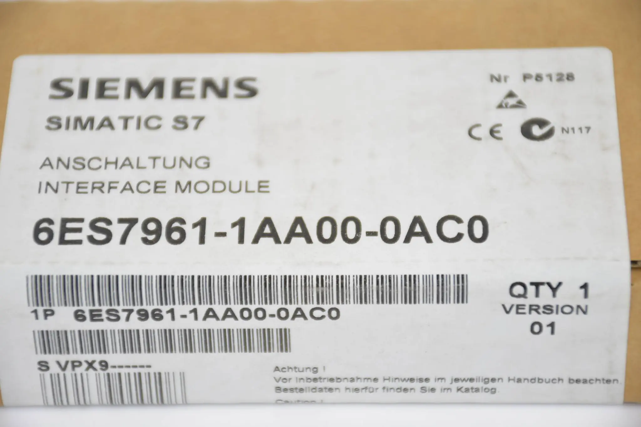 Produktfoto 1 von Siemens simatic M7 IF961-DIO Modul 6ES7 961-1AA00-0AC0 ( 6ES7961-1AA00-0AC0 ) E1