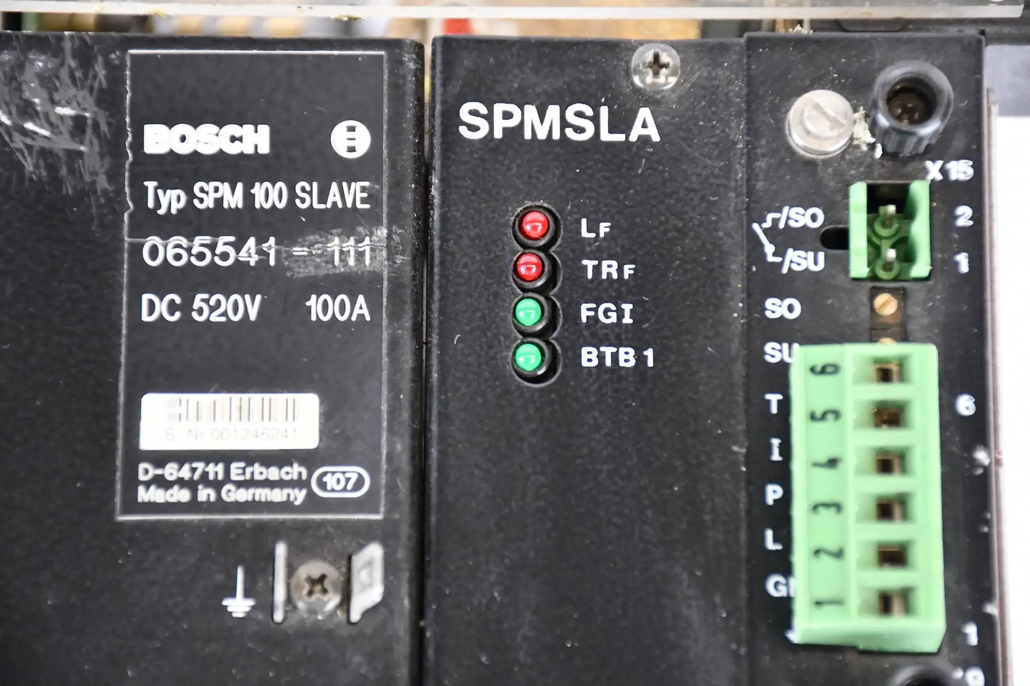Produktfoto 1 von Bosch Spindelservomodul SPM 100 Slave ( 065541-111 ) SPM100 inkl. SPMSLA Modul