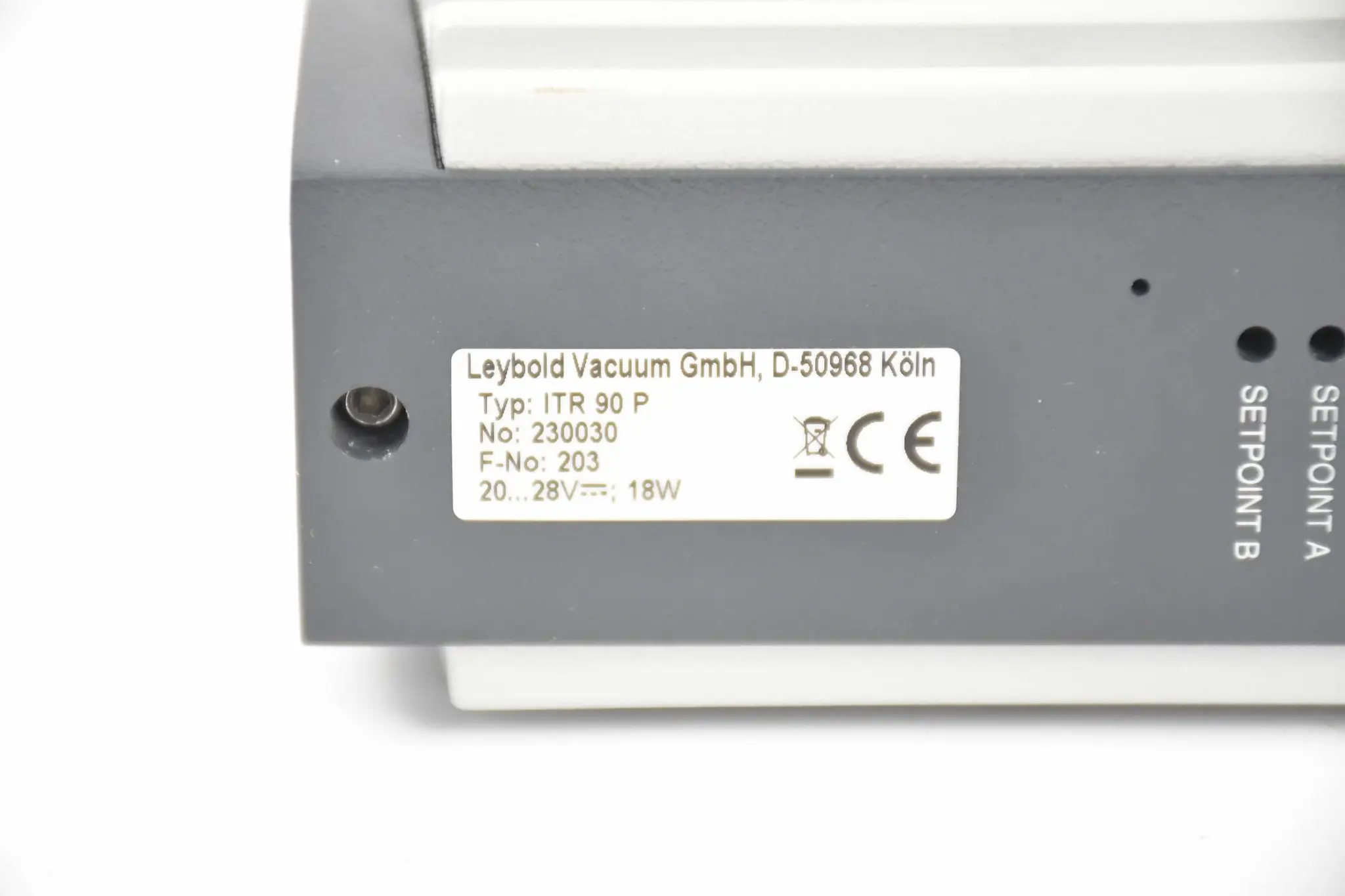 Produktfoto 1 von Leybold Vacuum Ionivac ITR 90 P ( ITR90P )