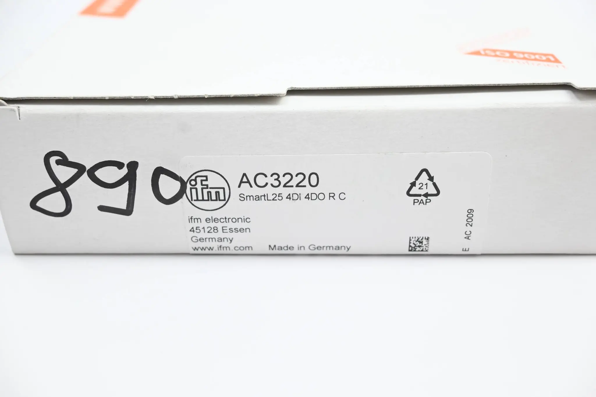 Produktfoto 1 von Ifm Electronic AS-Interface Schaltschrankmodul AC3220 ( SmartL25 4DI 4DO R C )