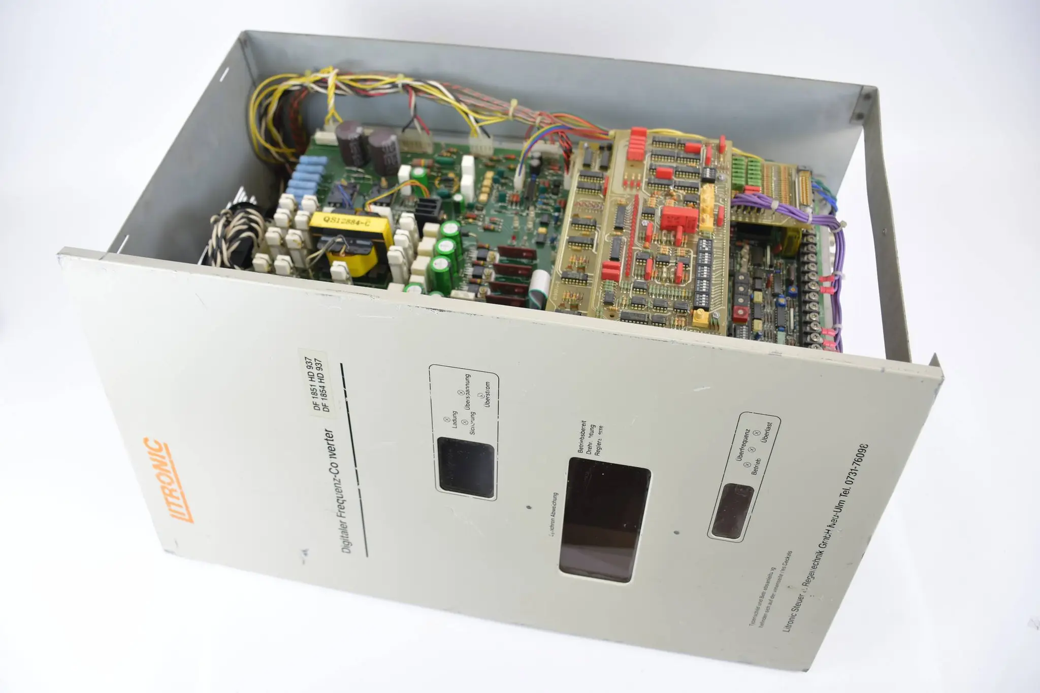 Produktfoto 1 von Litronic Digitaler Frequenzumrichter DF 1854 HD 937 ( DF1854HD937 )