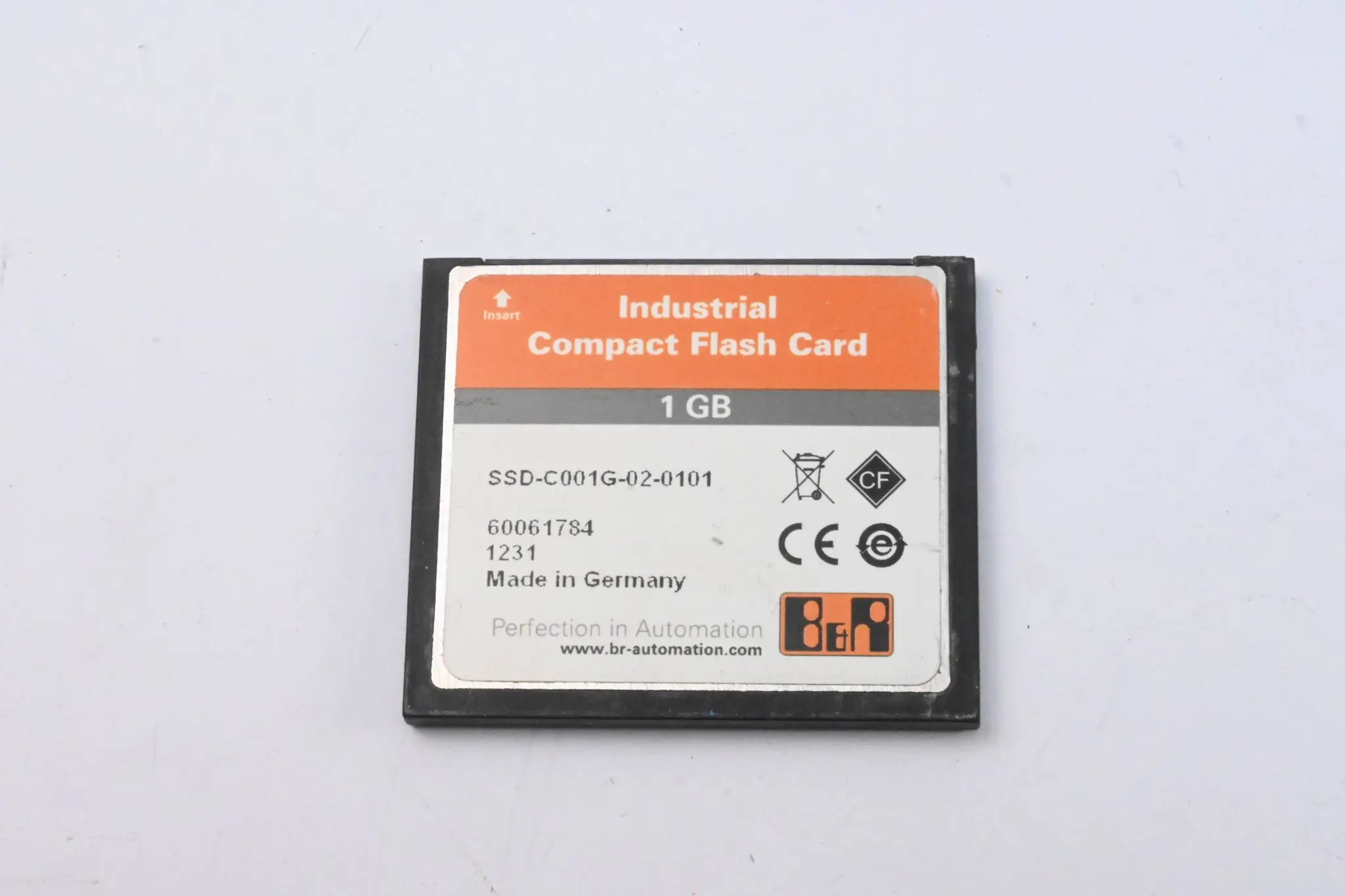 Produktfoto 1 von B&R Automation CF Karte 1GB SSD-C001G-02-0101