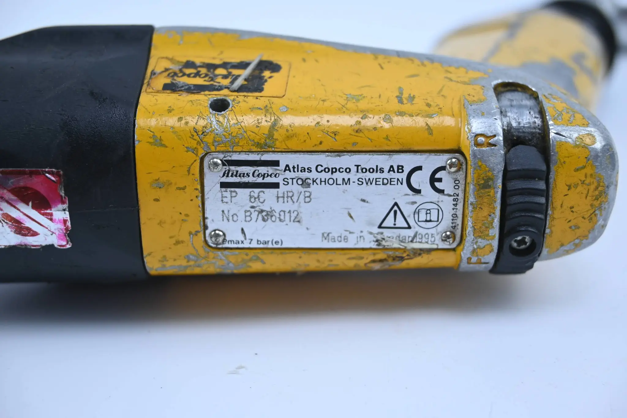 Produktfoto 1 von Atlas Copco Druckluft Schraubendreher EP 6C HR/B ( EP6CHR/B )