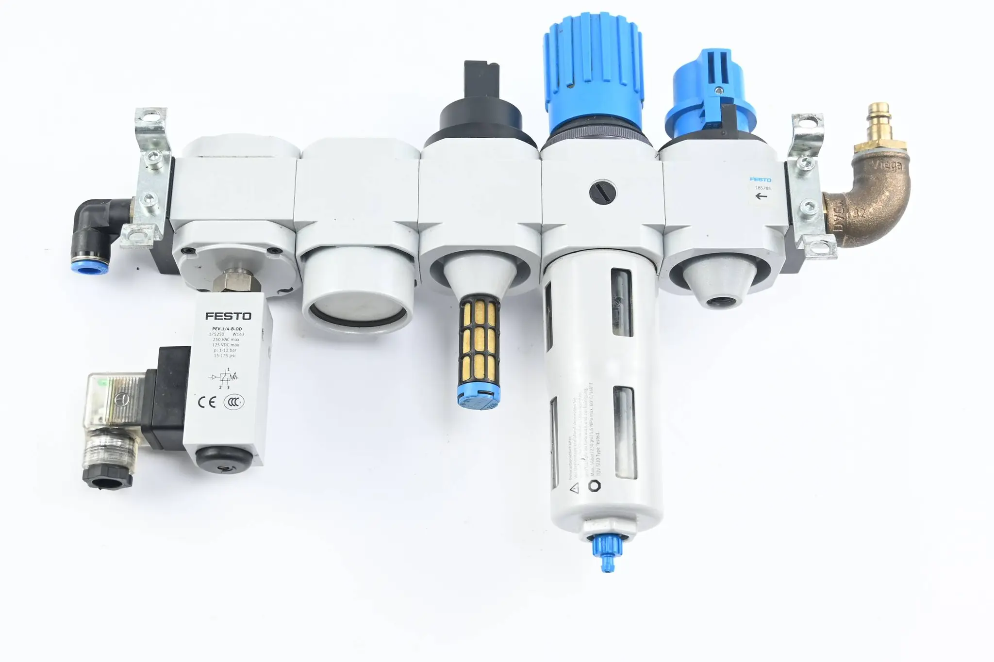 Produktfoto 1 von Festo Wartungseinheit LFR-3/8-D-MIDI-KG ( 185785 )