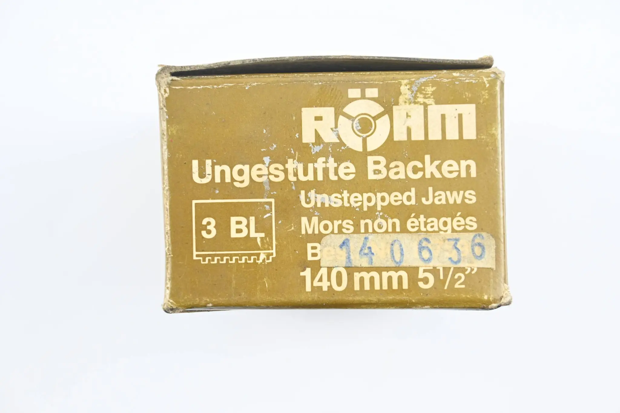 Produktfoto 1 von Röhm Ungestufte Backen 140mm 5 1/2" ( 140636 )