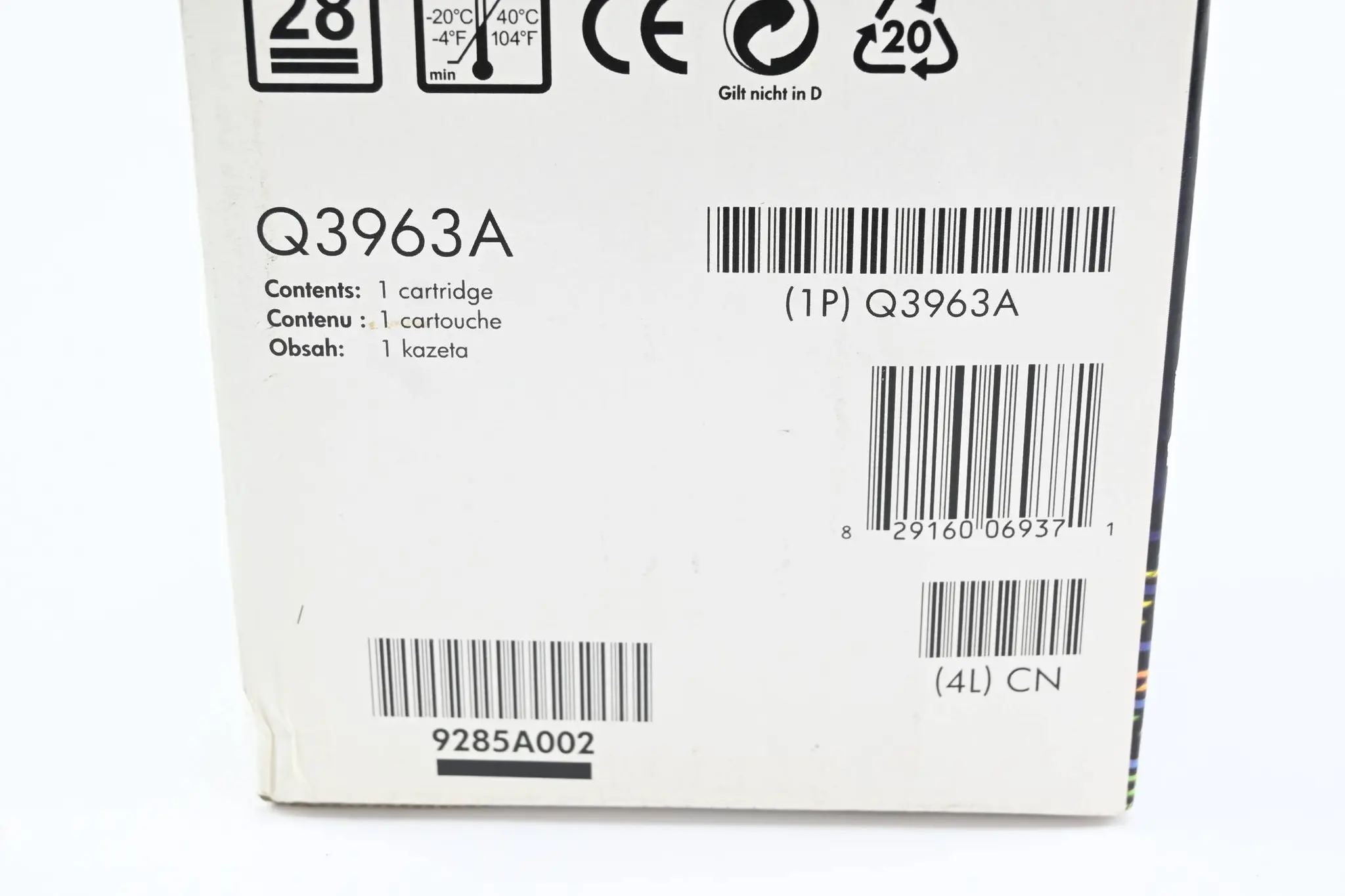 Produktfoto 1 von HP Laserjet Druckpatrone Magenta 122A Q3963A ( Q3963-00904 )