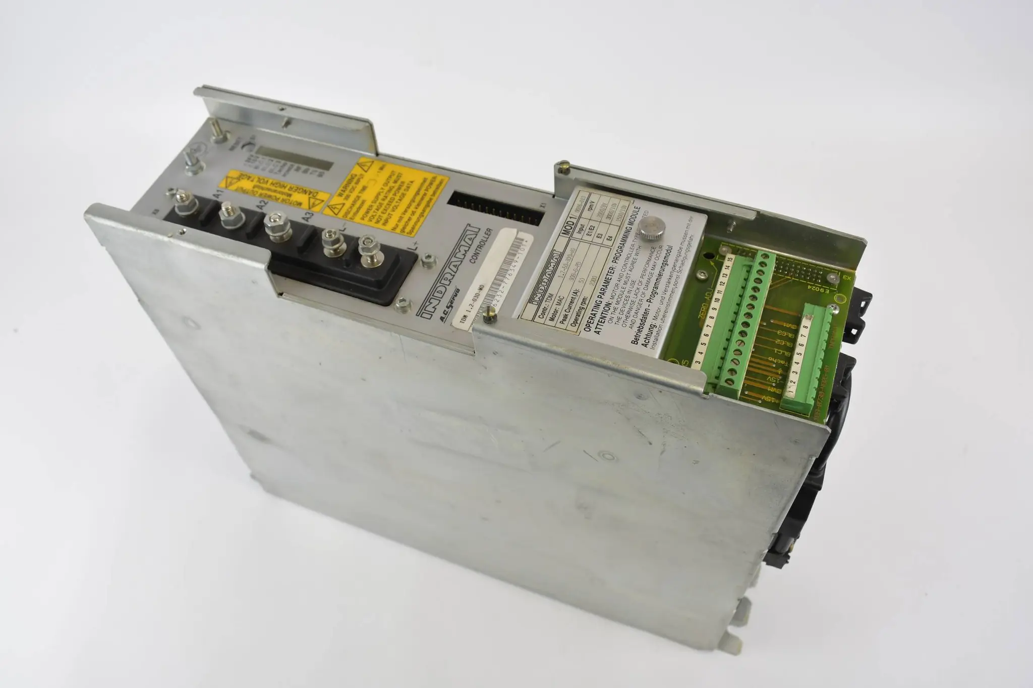 Produktfoto 1 von Indramat Rexroth A.C.Servo TDM 1.2-030-W0 ( 1.2-50-300-W0 ) inkl. Mod1/0036-013