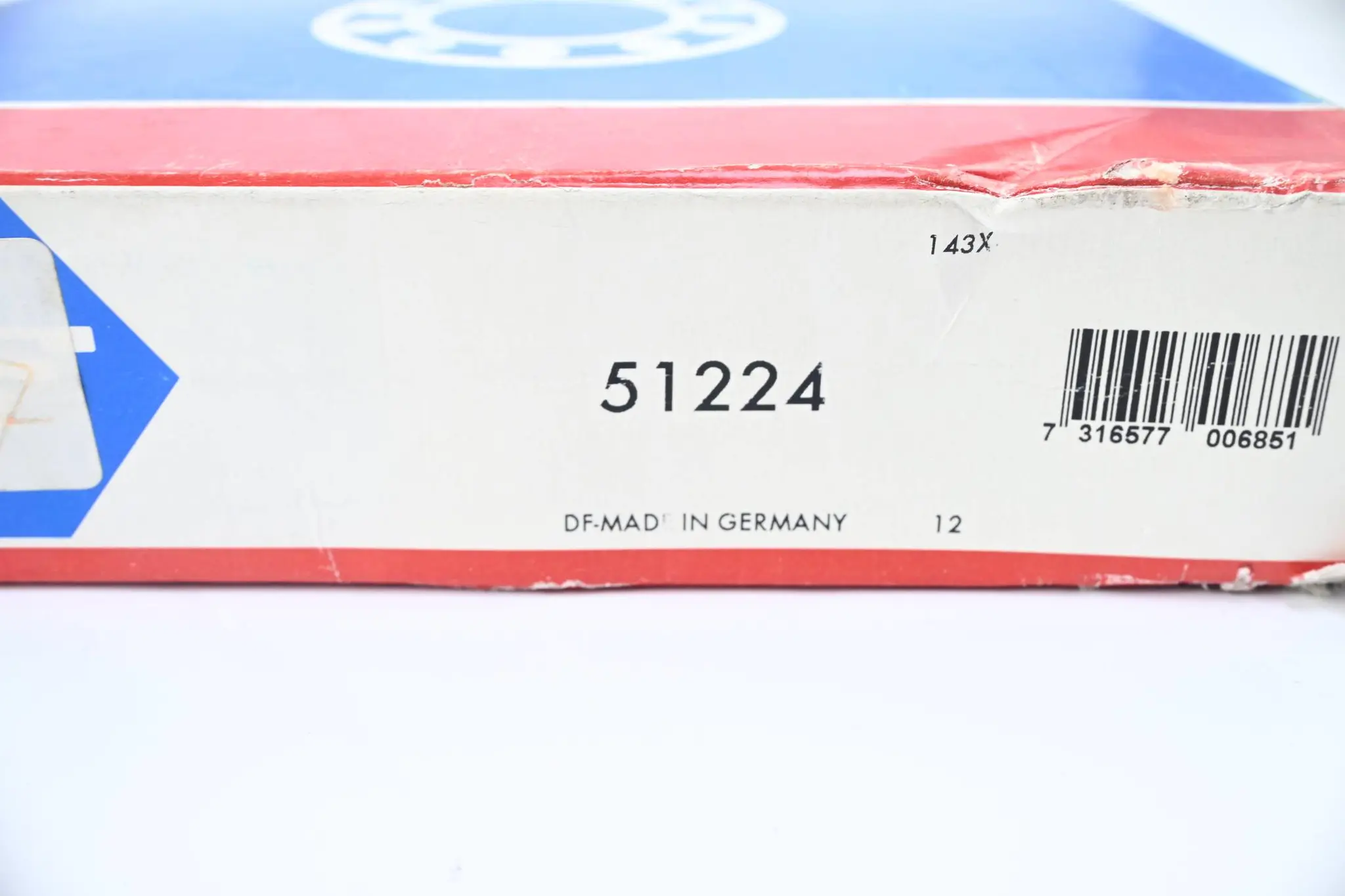 Produktfoto 1 von SKF Axial-Rillenkugellager 51224