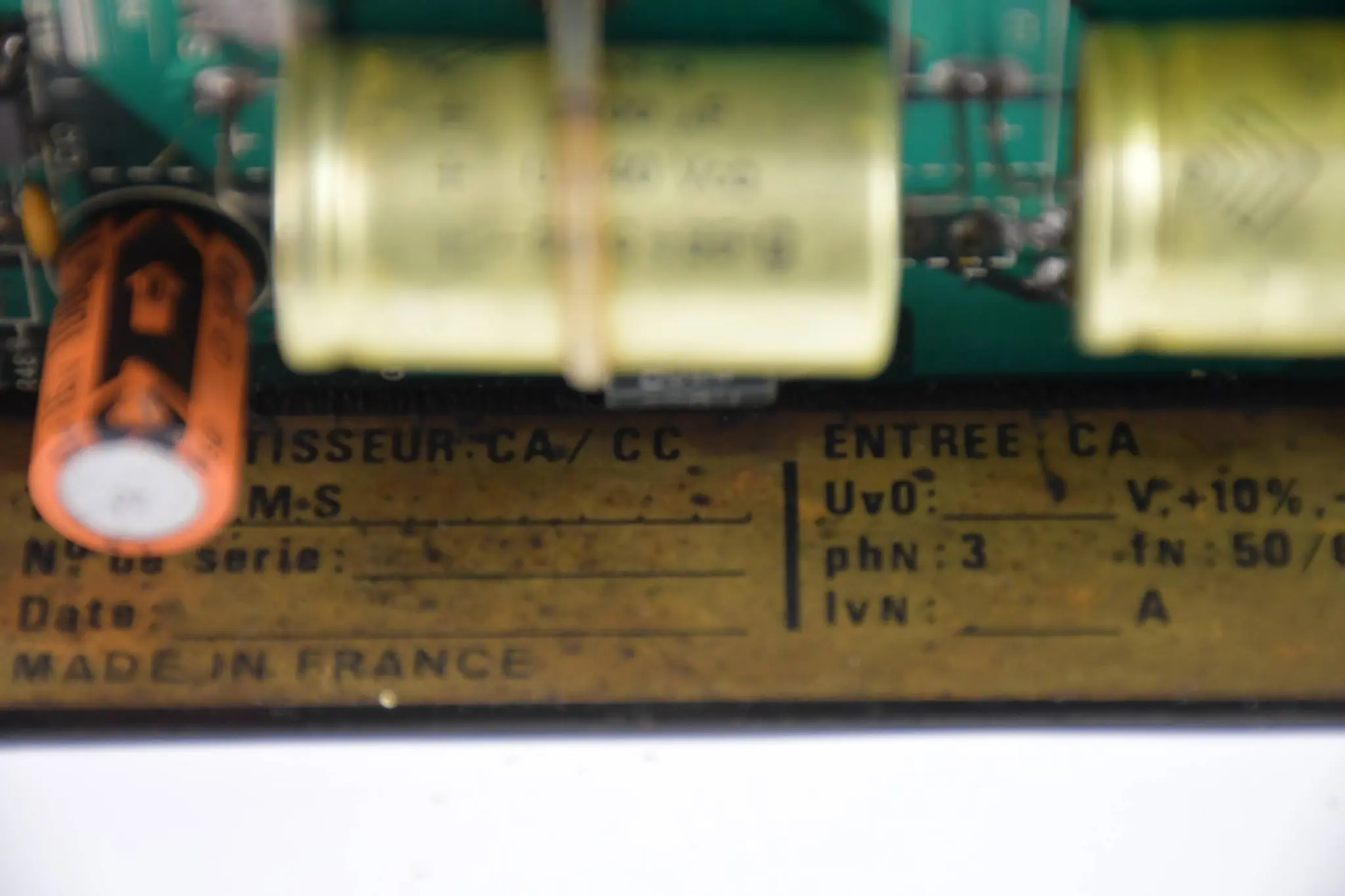Produktfoto 1 von GEC Alsthom AMS BTR Parvex Stromversorgung