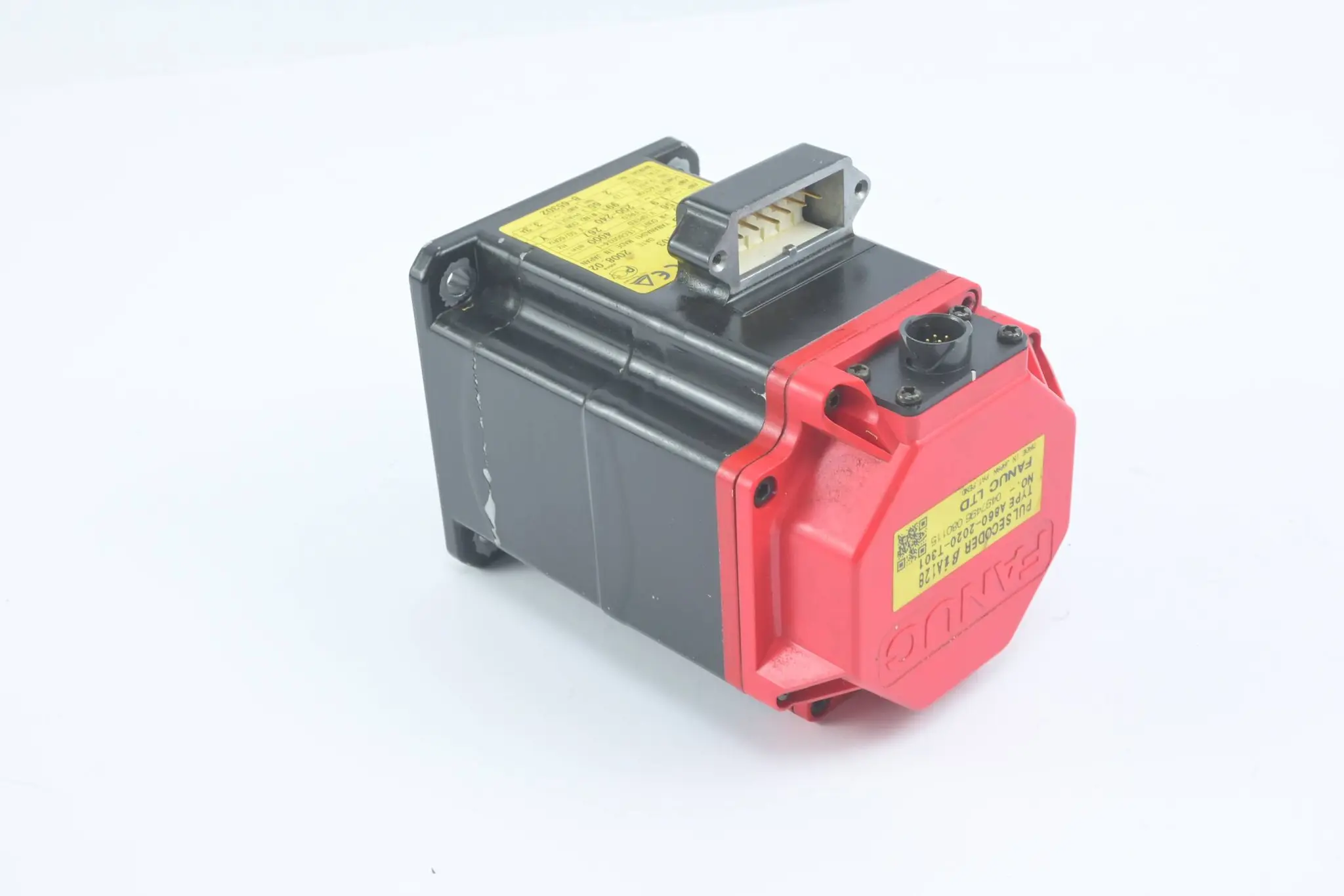 Produktfoto 1 von Fanuc AC Servo Motor A06B-0061-B103 inkl. Fanuc Impulsgeber A860-2020-T301