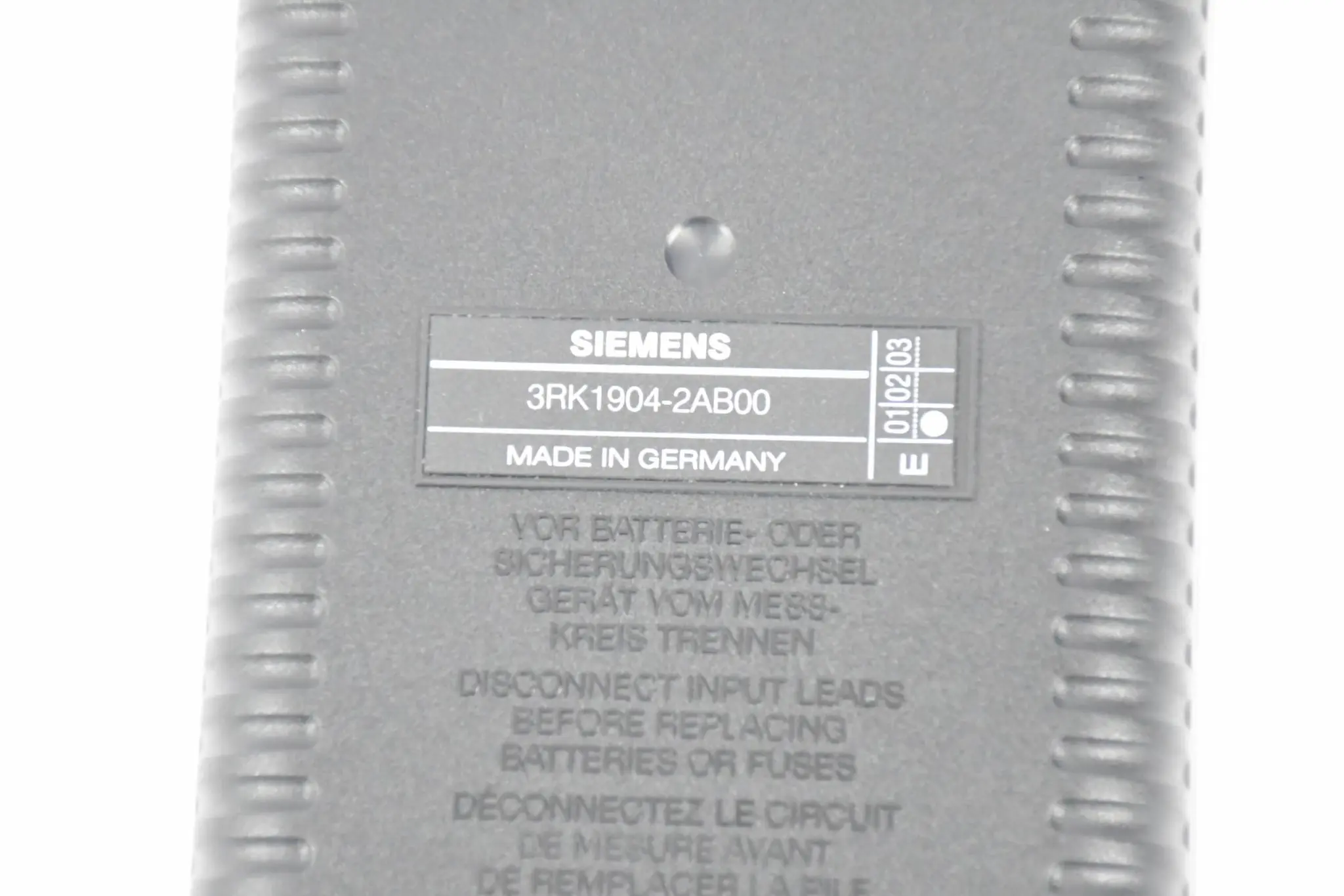 Produktfoto 1 von Siemens AS-I Adressier- u. Diagnosegerät 3RK1904-2AB00 ( 3RK1 904-2AB00 )