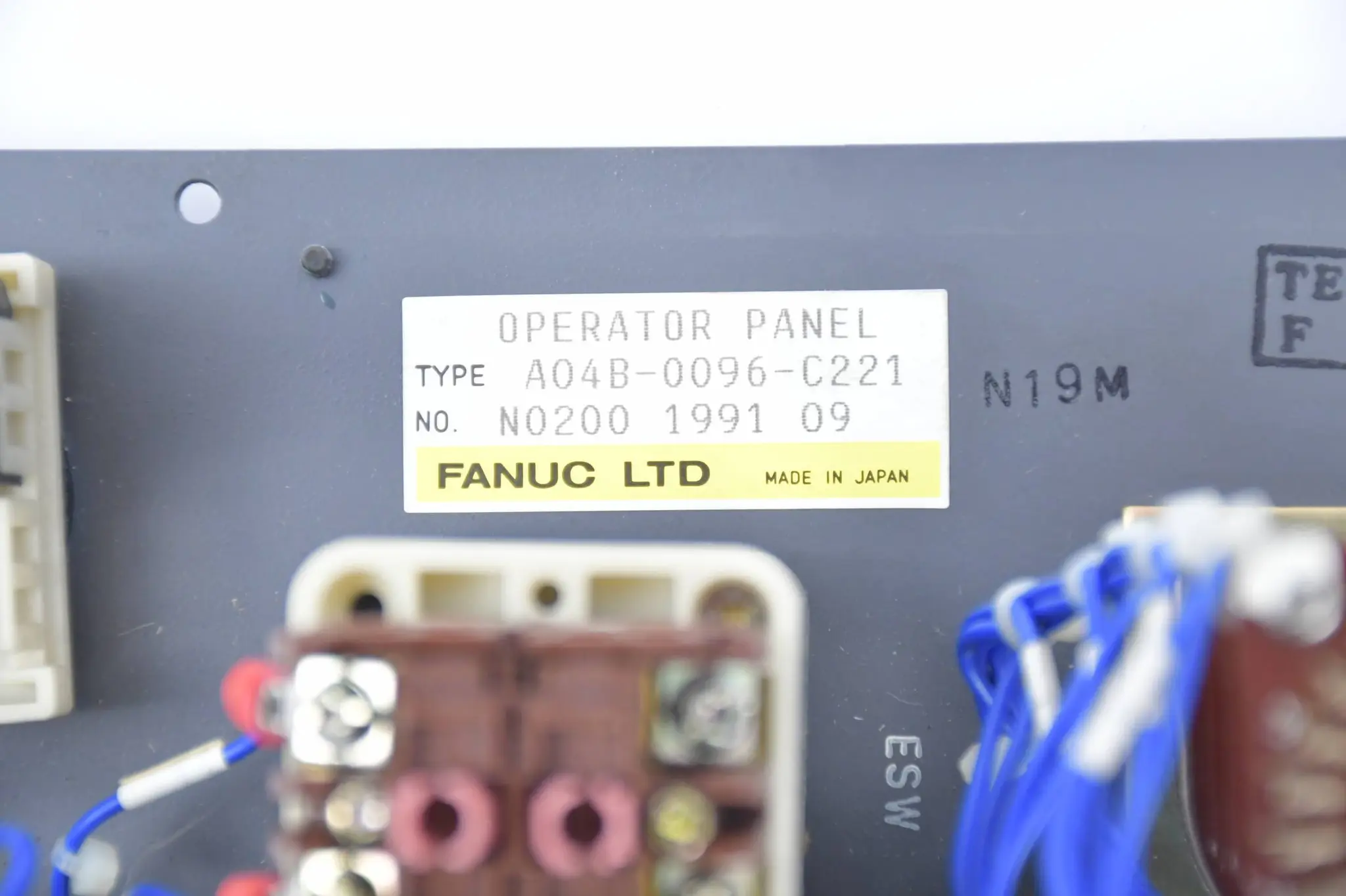 Produktfoto 1 von Fanuc LTD. Bedienungsoberfläche A04B-0096-C221