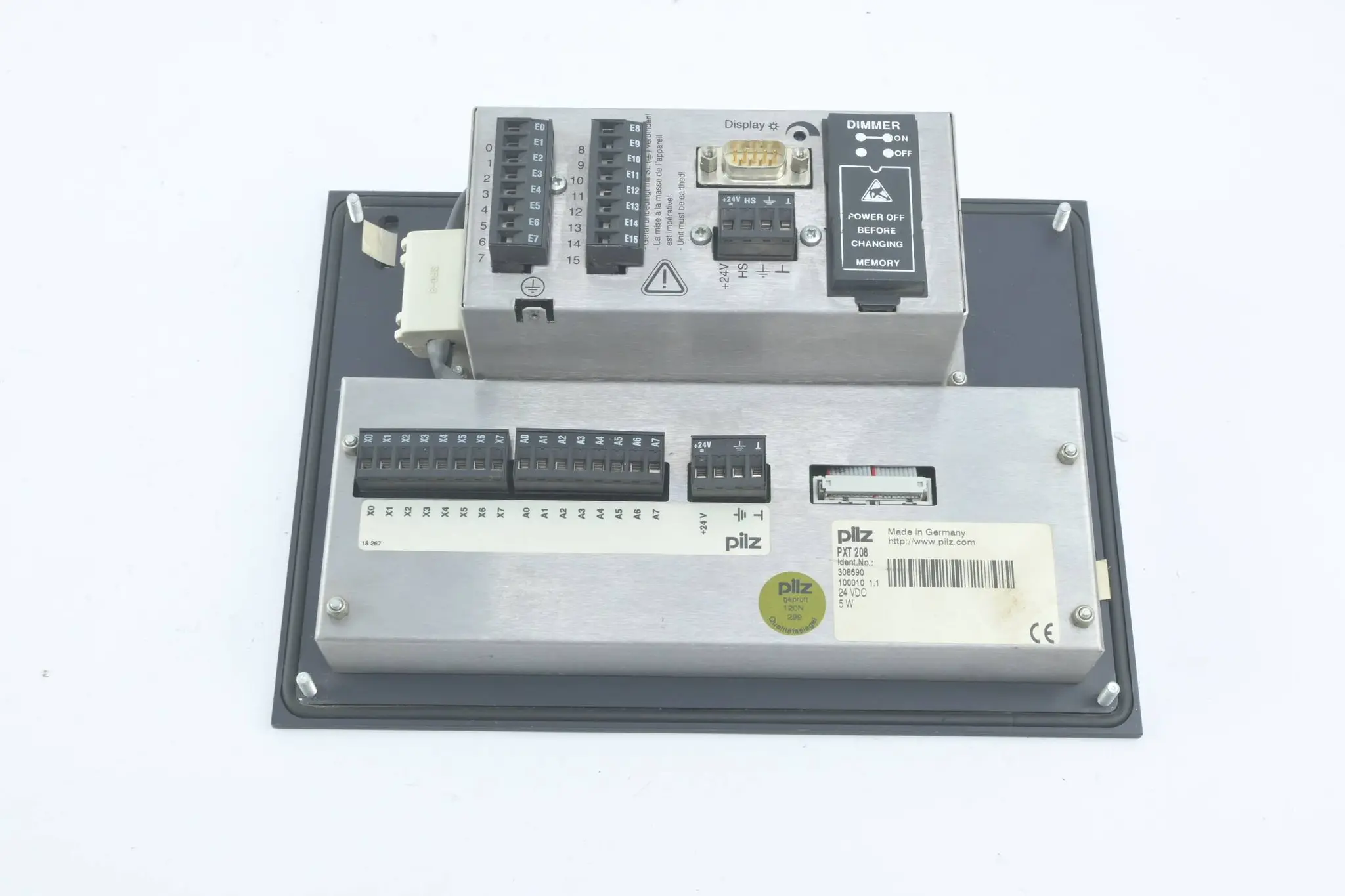 Produktfoto 1 von Pilz Bedienterminal PXT 208 ( 308690 )