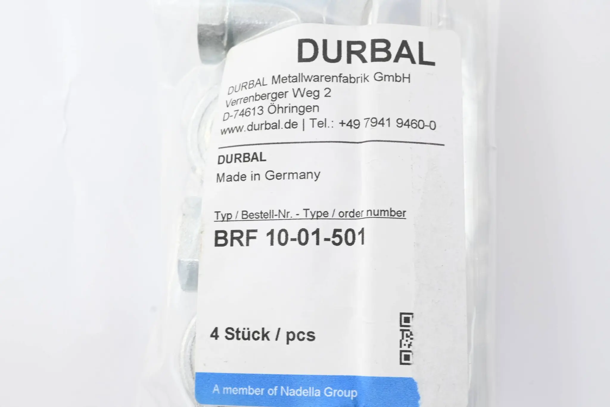 Produktfoto 1 von Durbal Gelenkkopf BRF 10-01-501 ( 4 STÜCK ) M10x1,25