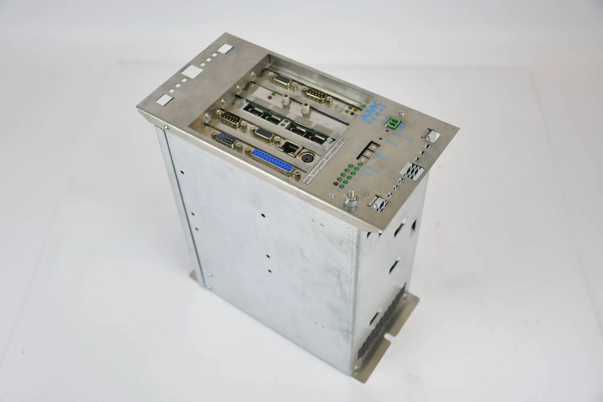 Produktfoto 1 von AMK Symac Amkasyn Rack AS-PL 12-0 ( AS-PL12 ) CH3077 Rev. 01.02 konfiguriert
