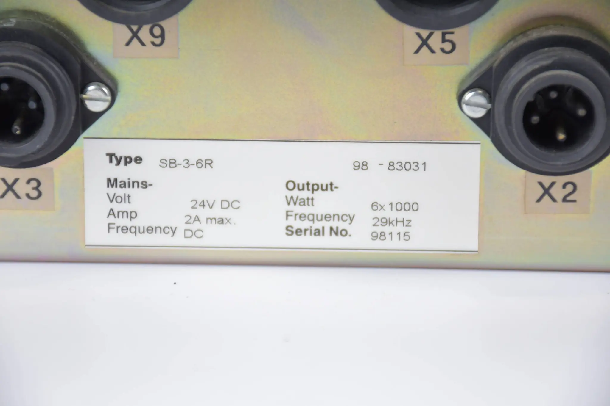 Produktfoto 1 von Telsonic Telso®Flex Steuerung Ultrasonics SB-3-6R