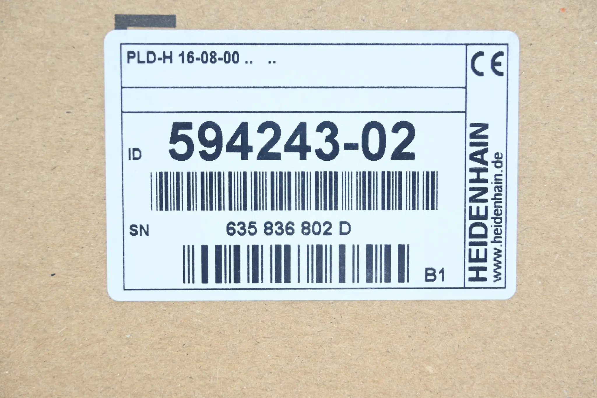 Produktfoto 1 von Heidenhain PLD-H 16-08-00 ( 594243-02 ) 594 243-02 Ver. B1