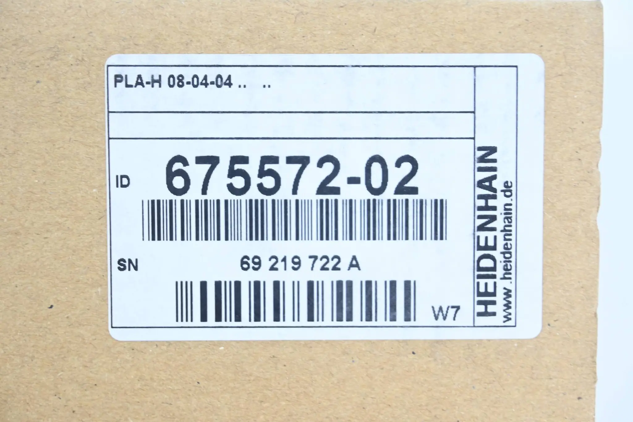 Produktfoto 1 von Heidenhain PLA-H 08-04-04 ( 675572-02 ) 675 572-02 Ver. W7