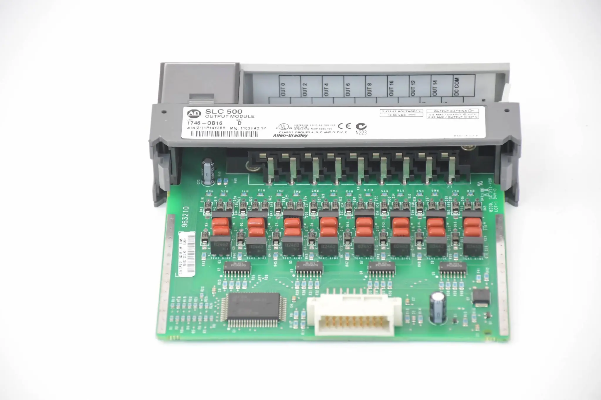 Produktfoto 1 von Allen-Bradley SLC500 Ausgangsmodul 1746-0B16