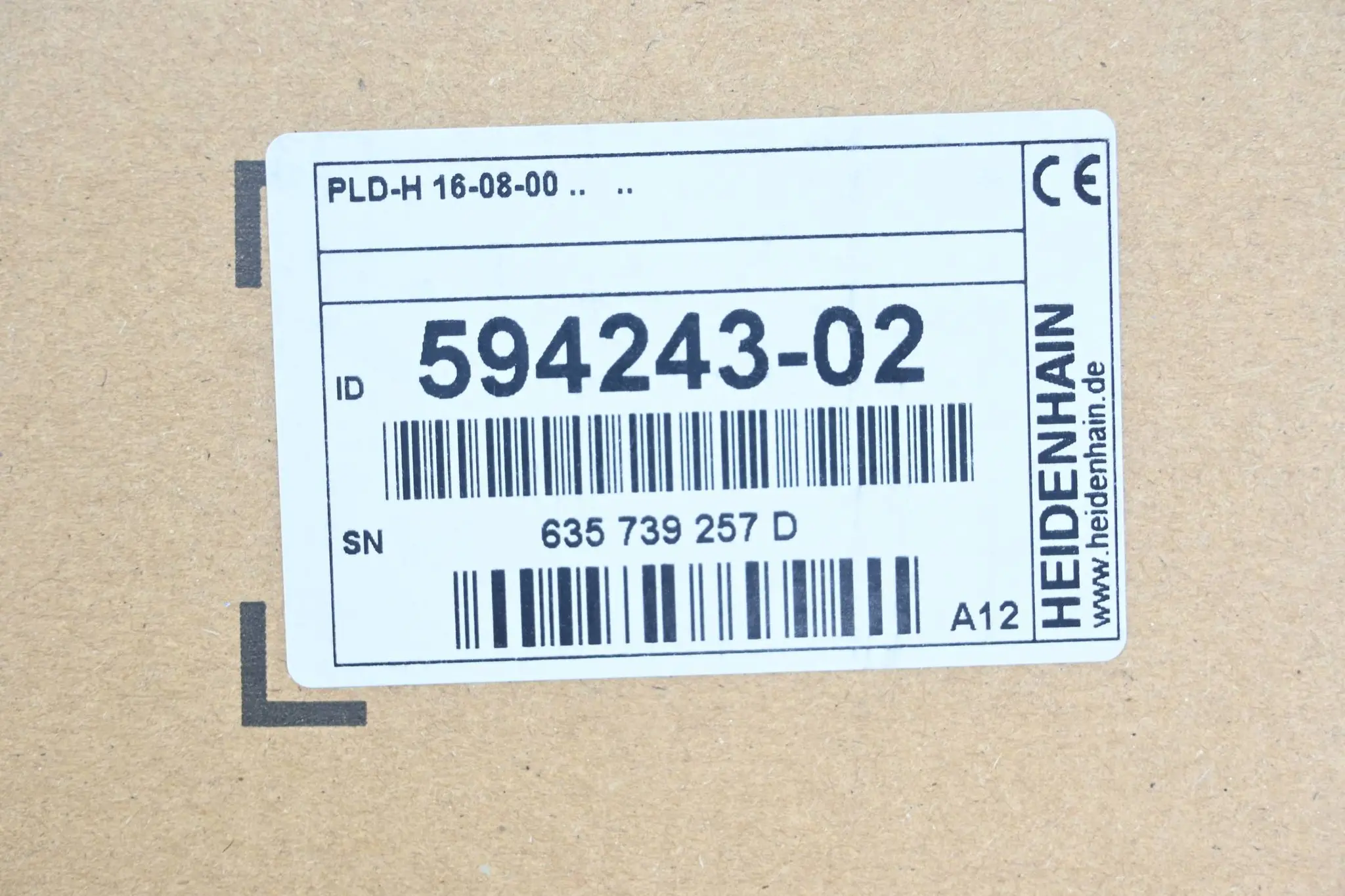 Produktfoto 1 von Heidenhain PLD-H 16-08-00 ( 594243-02 ) 594 243-02 Ver. A12