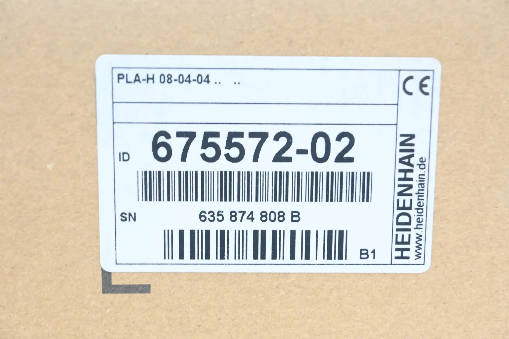 Produktfoto 1 von Heidenhain PLA-H 08-04-04 ( 675572-02 ) 675 572-02 Ver. B1
