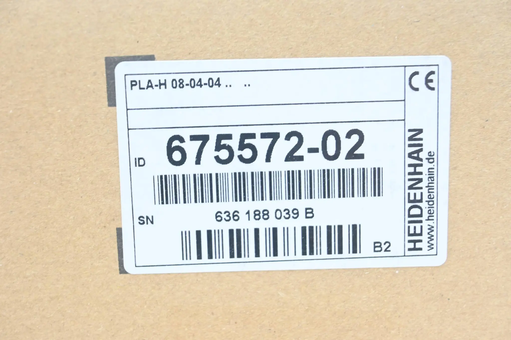 Produktfoto 1 von Heidenhain PLA-H 08-04-04 ( 675572-02 ) 675 572-02 Ver. B2