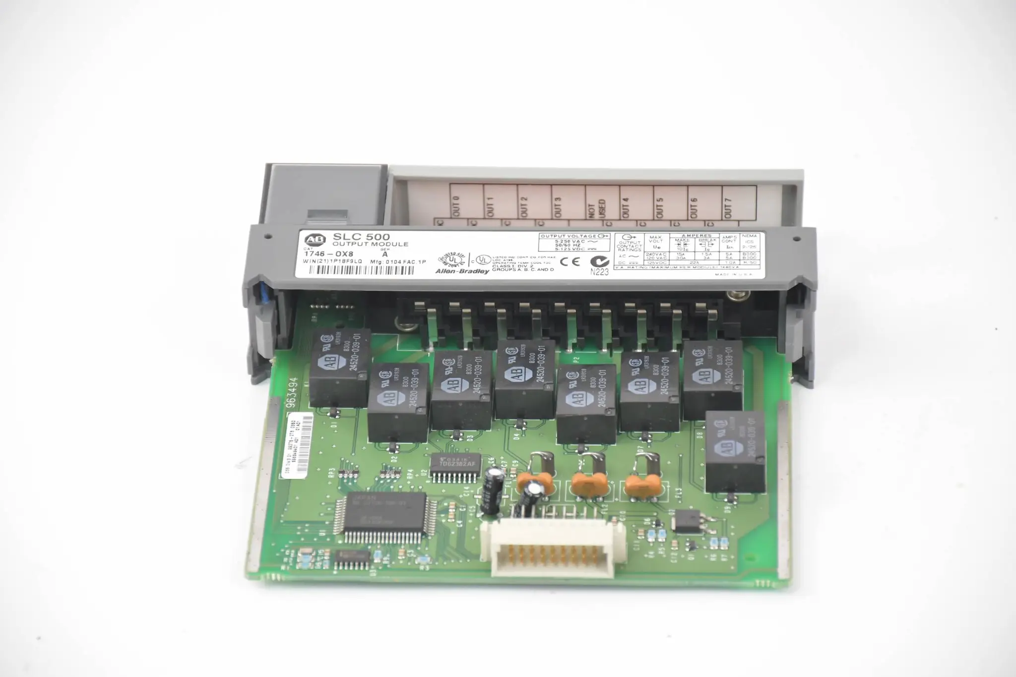 Produktfoto 1 von Allen-Bradley Ausgangsmodul SLC500 1746-0X8
