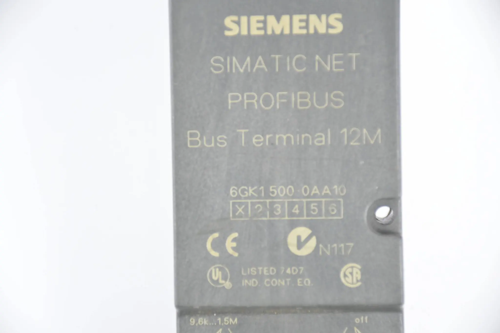 Produktfoto 1 von Siemens Simatic Net Busterminal 12M für Profibus 6GK1500-0AA10 / 6GK1 500-0AA10