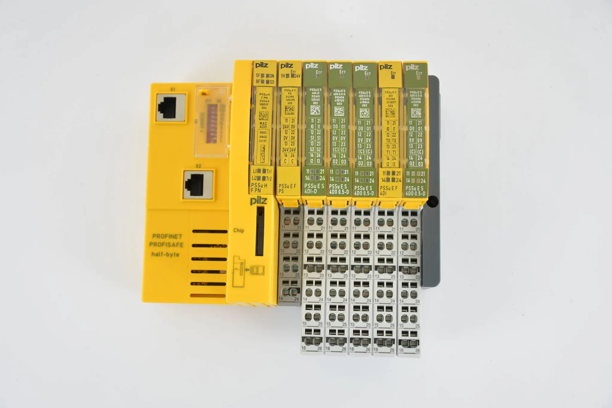 Produktfoto 1 von Pilz PSSu H F PN Profinet Profisafe Modul Set Konfiguriert ( 312043 )