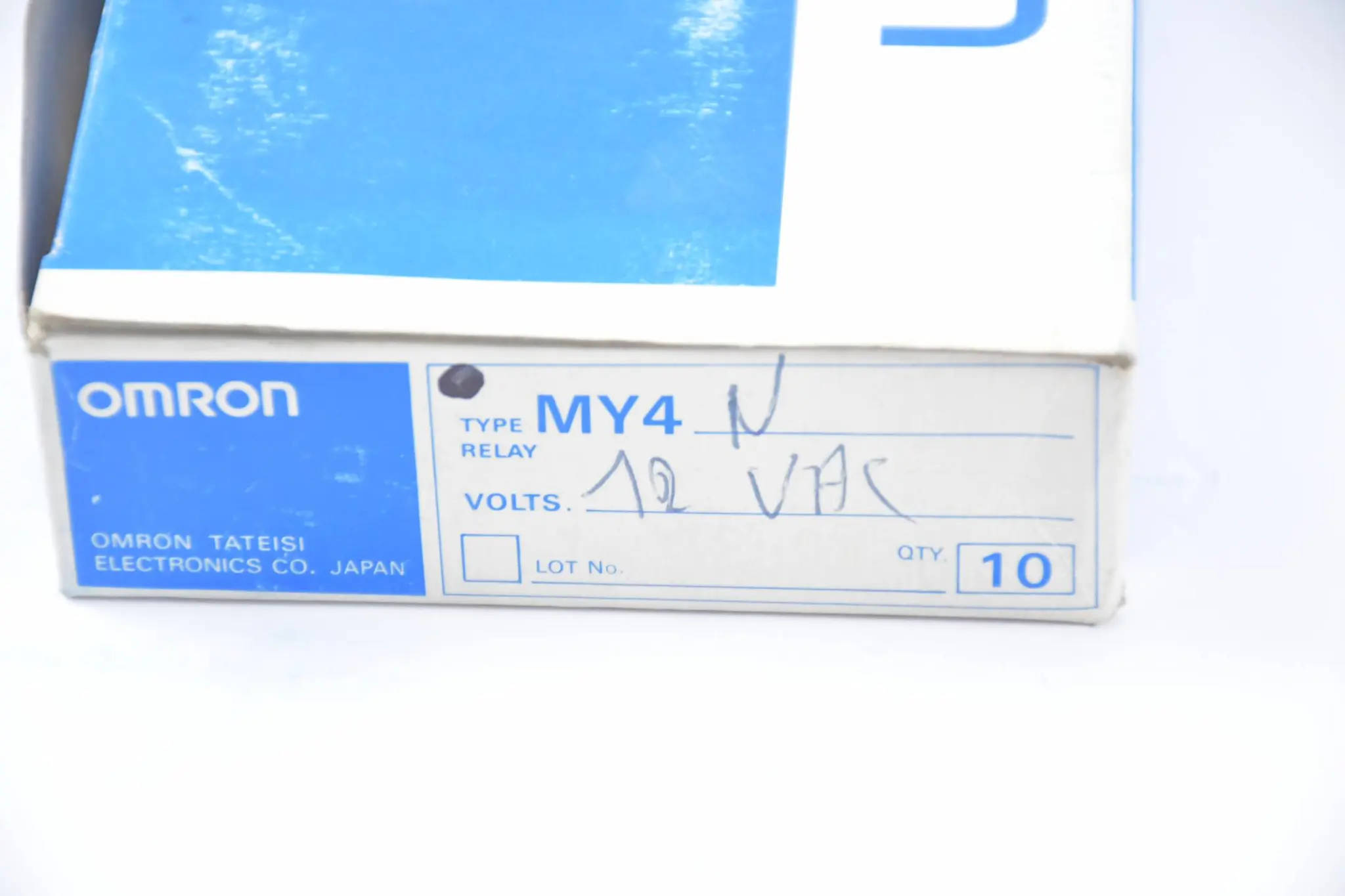 Produktfoto 1 von Omron Universalrelais 12VAC ( MY4N ) 10 Stück