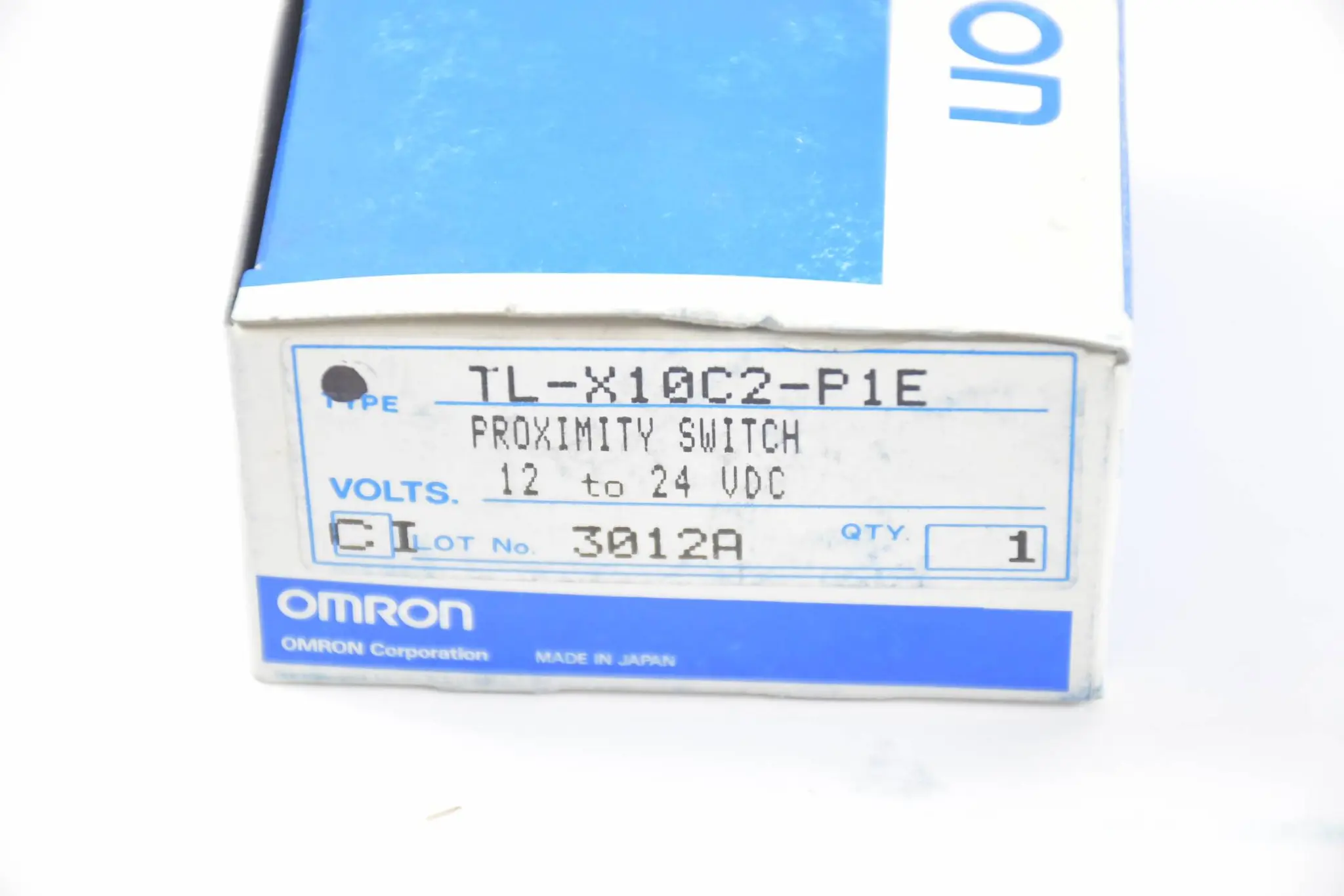 Produktfoto 1 von Omron Proximity Switch 12 to 24VDC ( TL-X10C2-P1E )