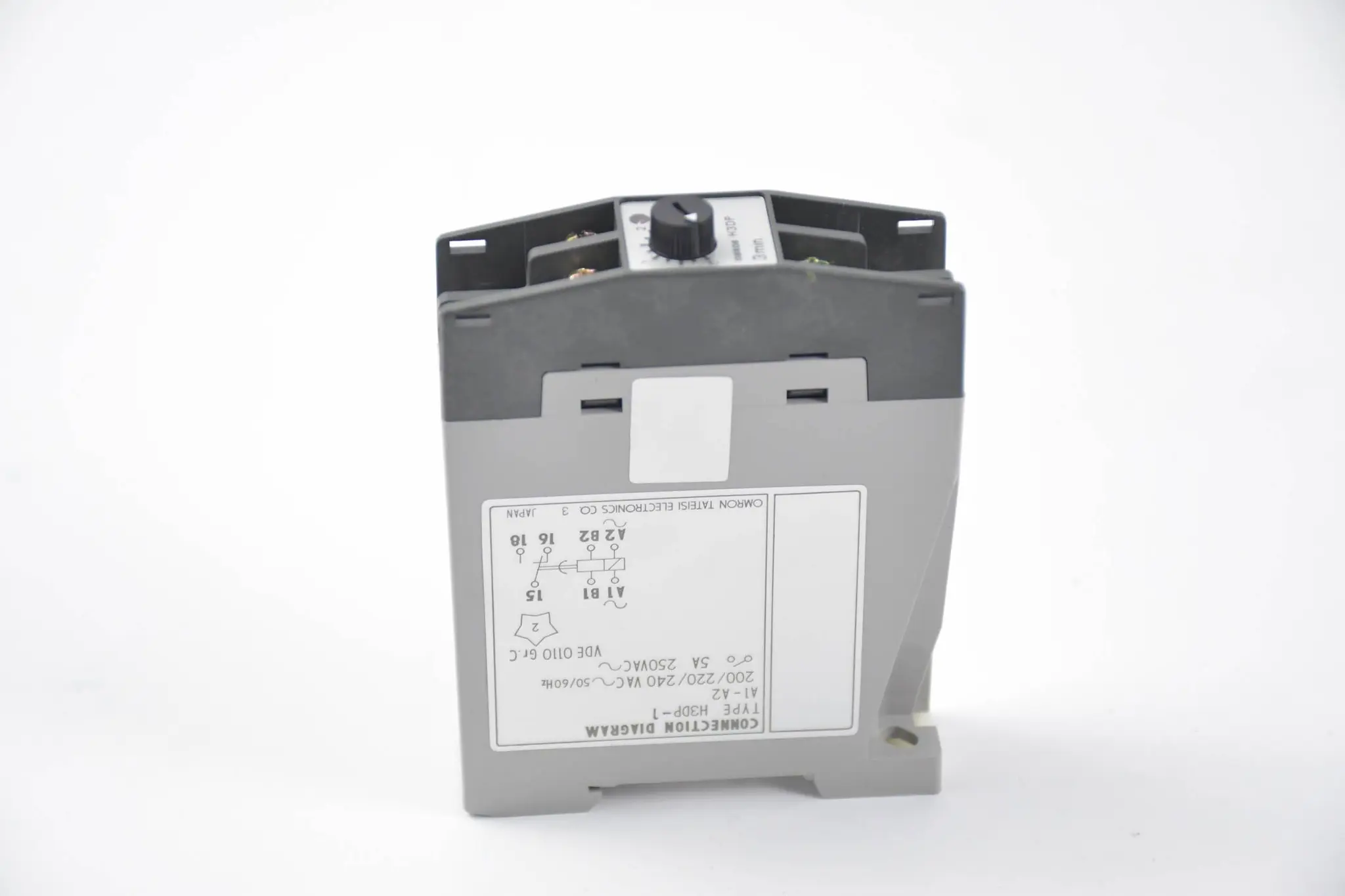 Produktfoto 1 von Omron Solid State Timer 3m AC200/220/240V 50/60Hz ( H3D-P-1 )