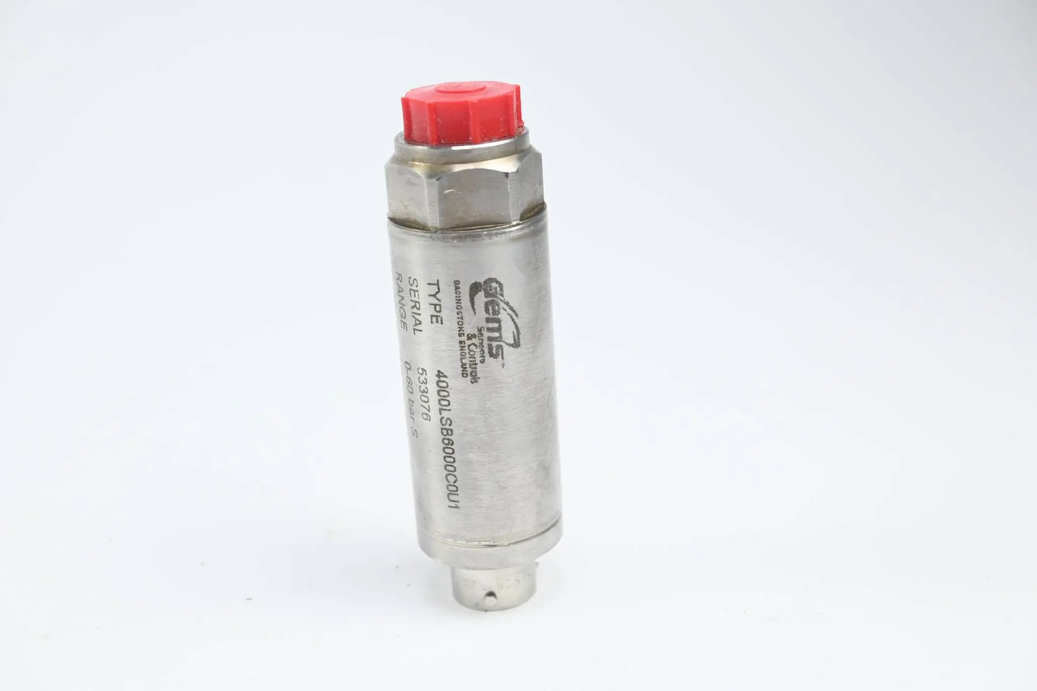 Produktfoto 1 von Gems Sensors Series 4000 Drucksensor 0-60bar 10VDC 4000LSB6000C0U1