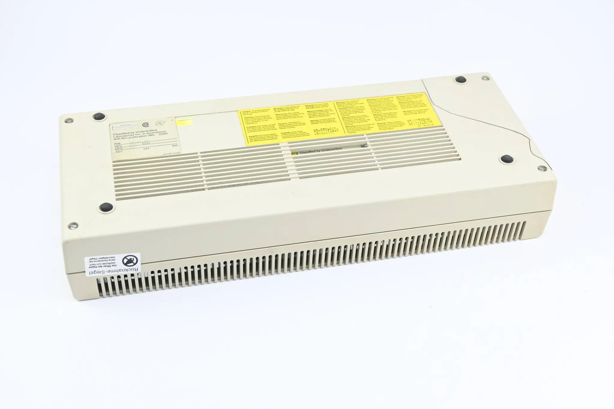Produktfoto 1 von Siemens Sinec H1 SSV 775 6ES5755-7AA11 ( 6ES5 755-7AA11 ) Rev. E02