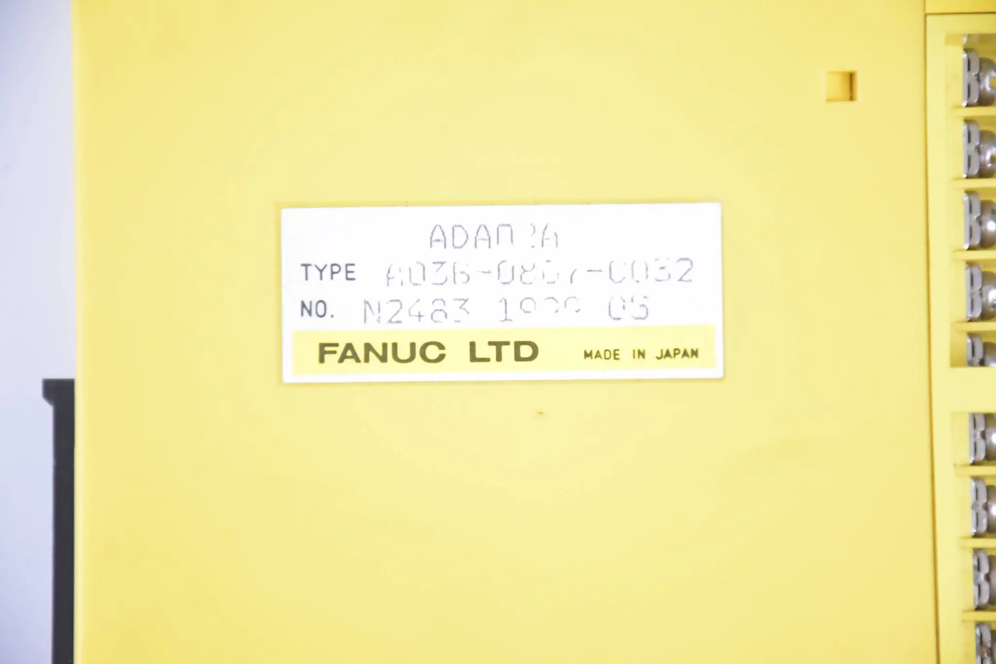 Produktfoto 1 von Fanuc LTD. Azusgangsmodul ADAO2A ( A03B-0807-C032 )