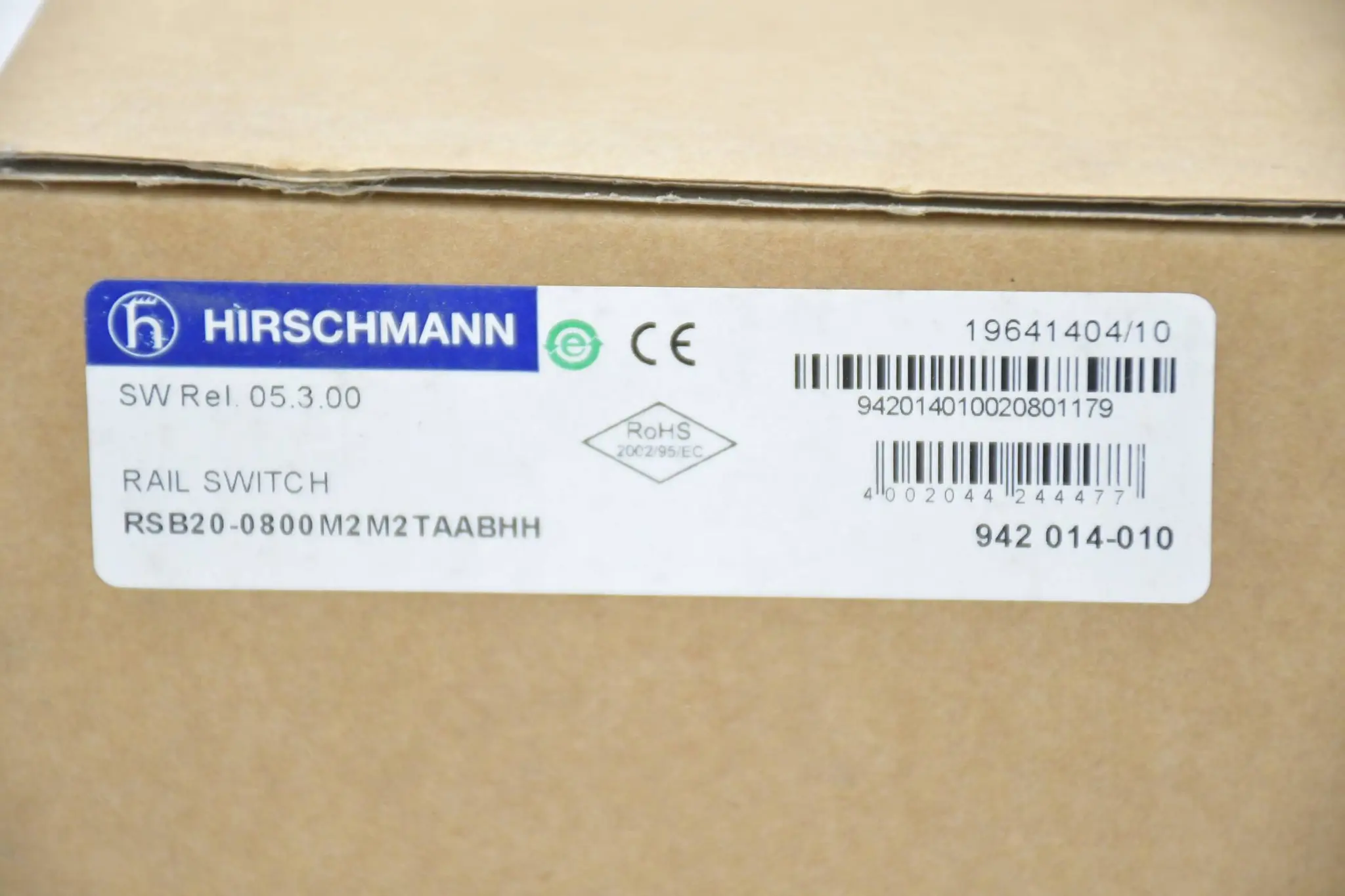 Produktfoto 1 von Hirschmann Rail Switch RSB20-0800M2M2TAABHH ( 942 014-010 )