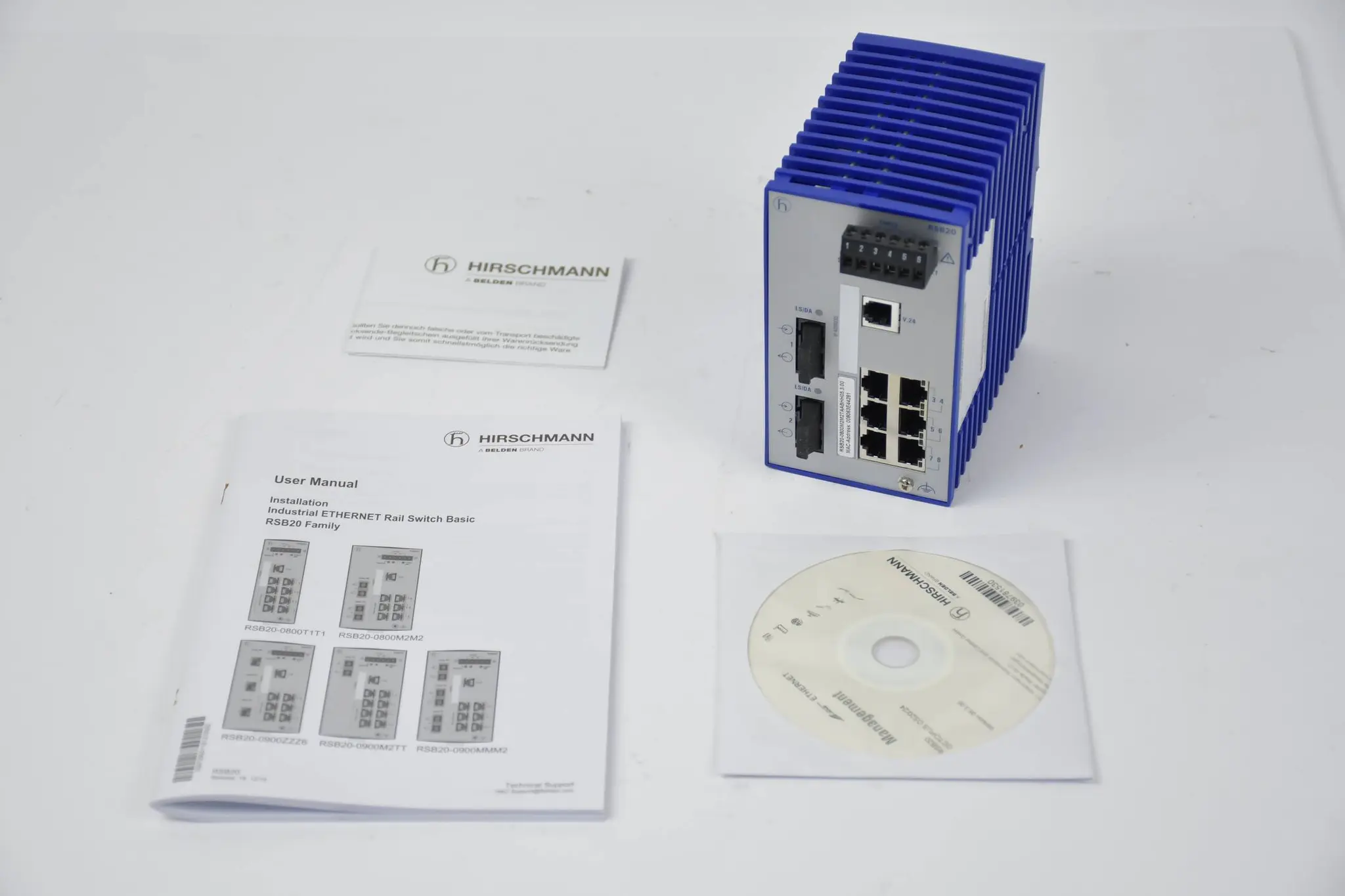 Produktfoto 1 von Hirschmann Rail Switch RSB20-0800M2M2TAABHH ( 942 014-010 )