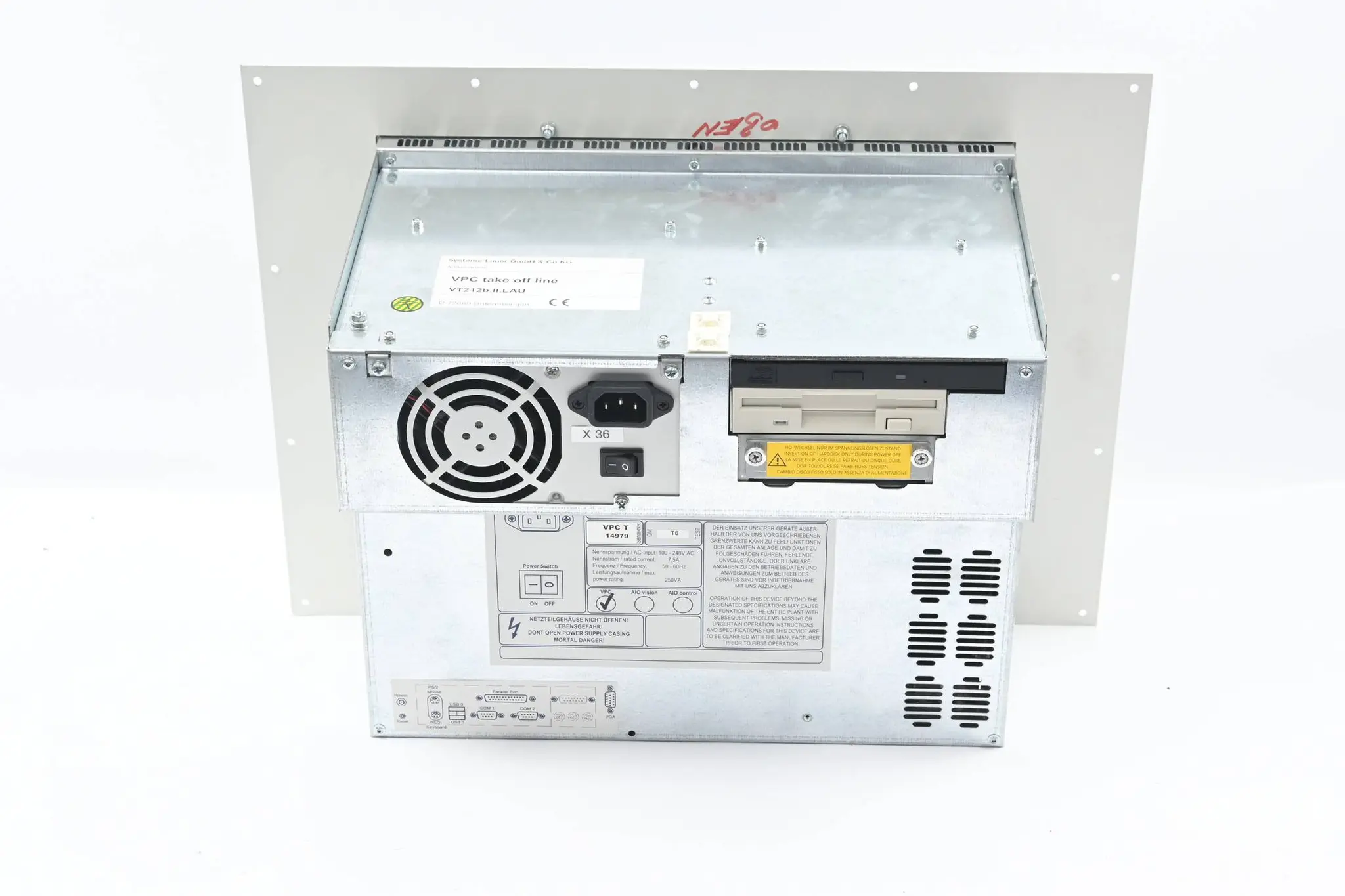 Produktfoto 1 von Lauer Panel PC take off line VPCT 14979 ( VT212b.II.LAU )