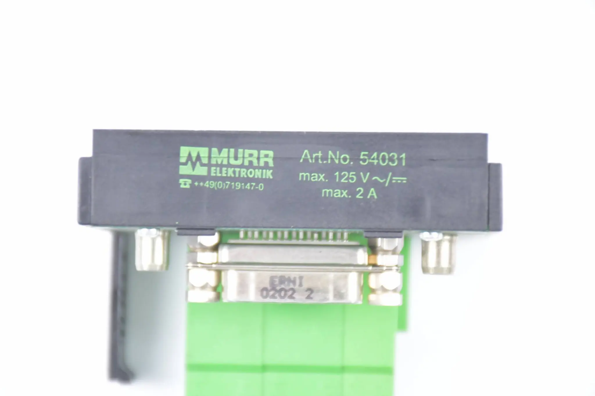 Produktfoto 1 von Murr Elektronik SV-SUB D 15St.-KL Übergabebaustein ( 54031 )