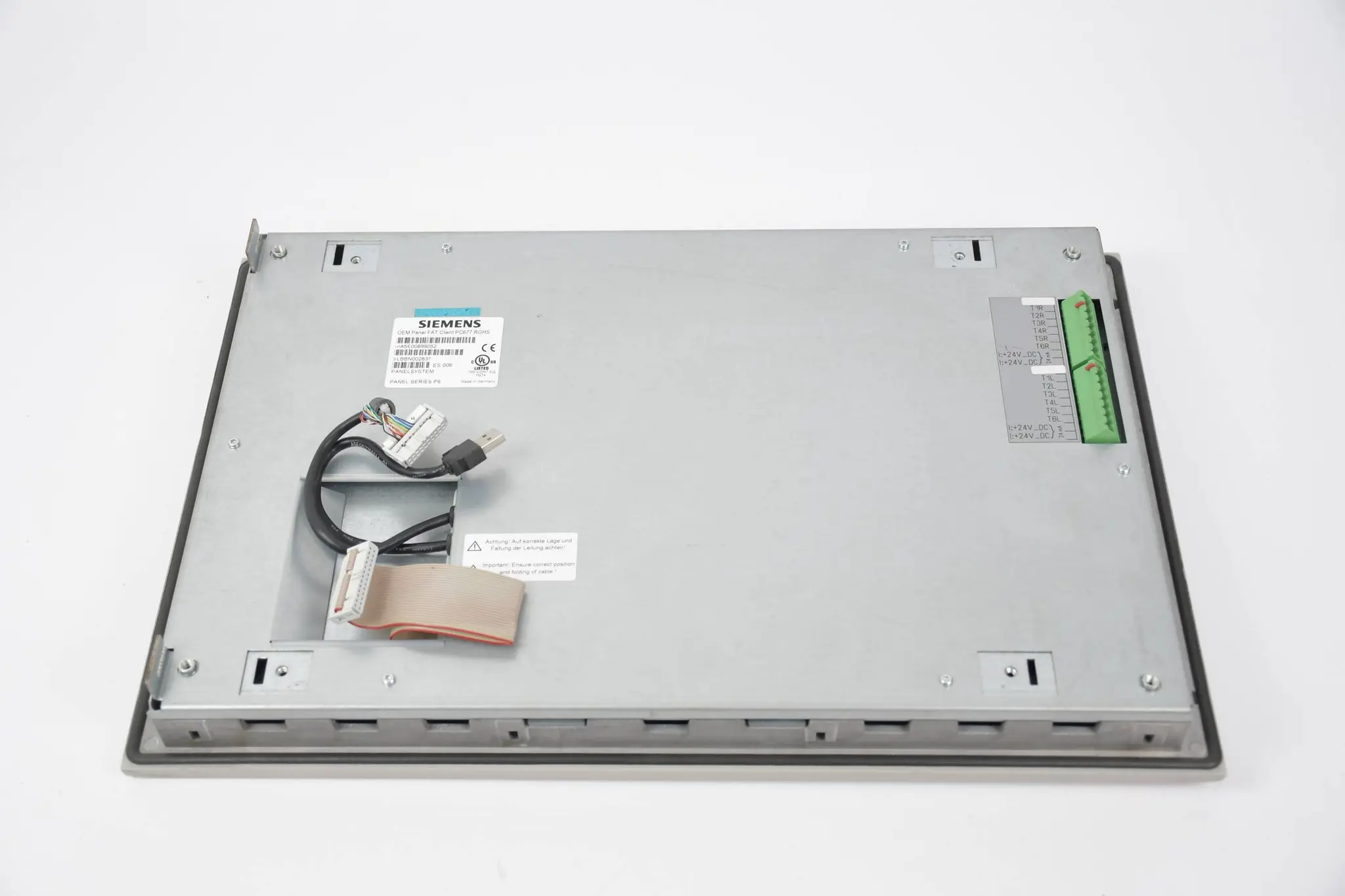 Produktfoto 1 von Siemens OEM Panel FAT client PC677 ROHS A5E00899052