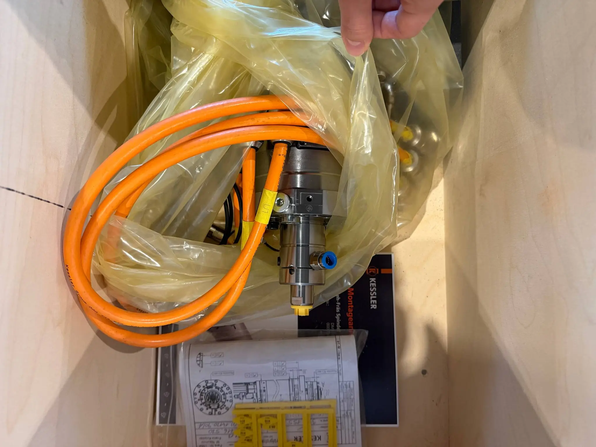 Produktfoto 1 von Franz Kessler Motorspindel Spindel DMS-S20-716.570 n=20000 000.716.570