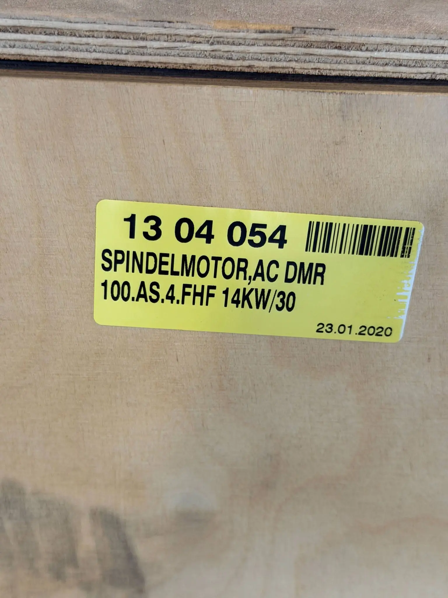 Produktfoto 1 von Franz Kessler Spindelmotor AC DMR100.AS.4.FHF 14kW/3 000.101.666