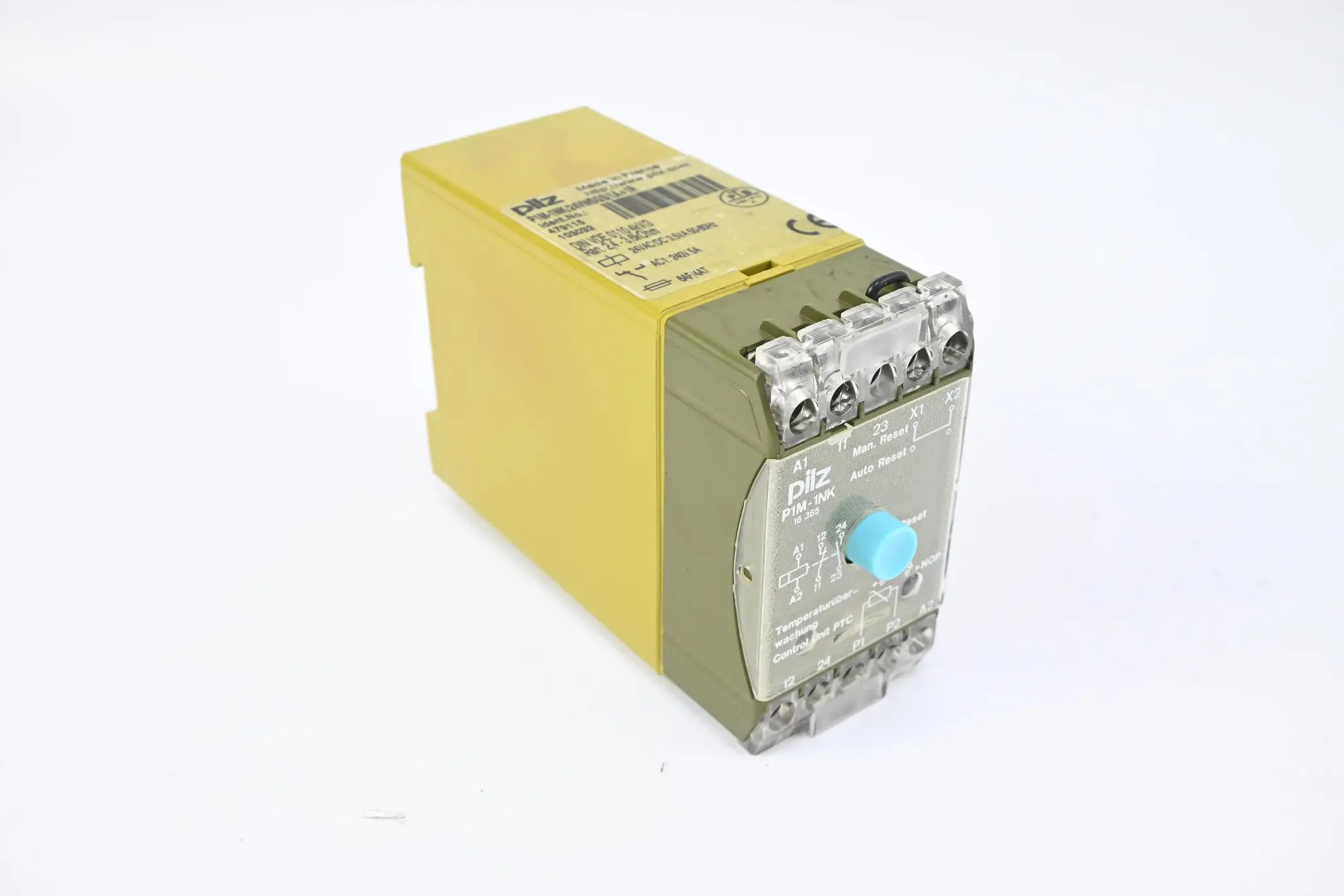 Produktfoto 1 von Pilz Sicherheitsrelais P1M-1NK/24VWSGS/1A+1R ( 479115 )