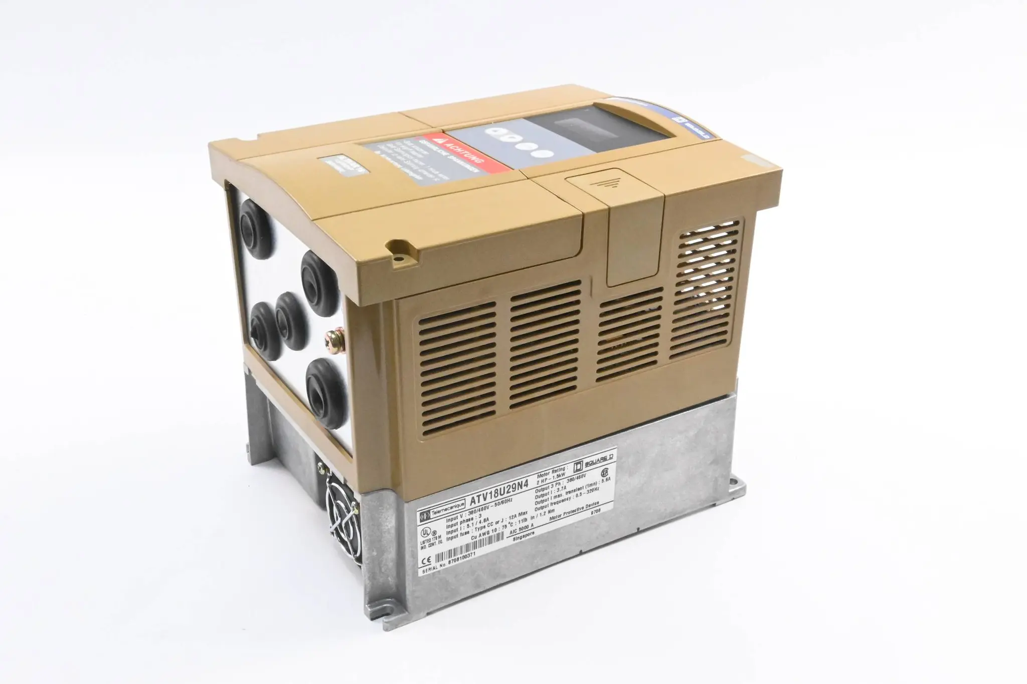 Produktfoto 1 von Telemecanique Altivar 18 Frequenzumrichter ATV18U29N4