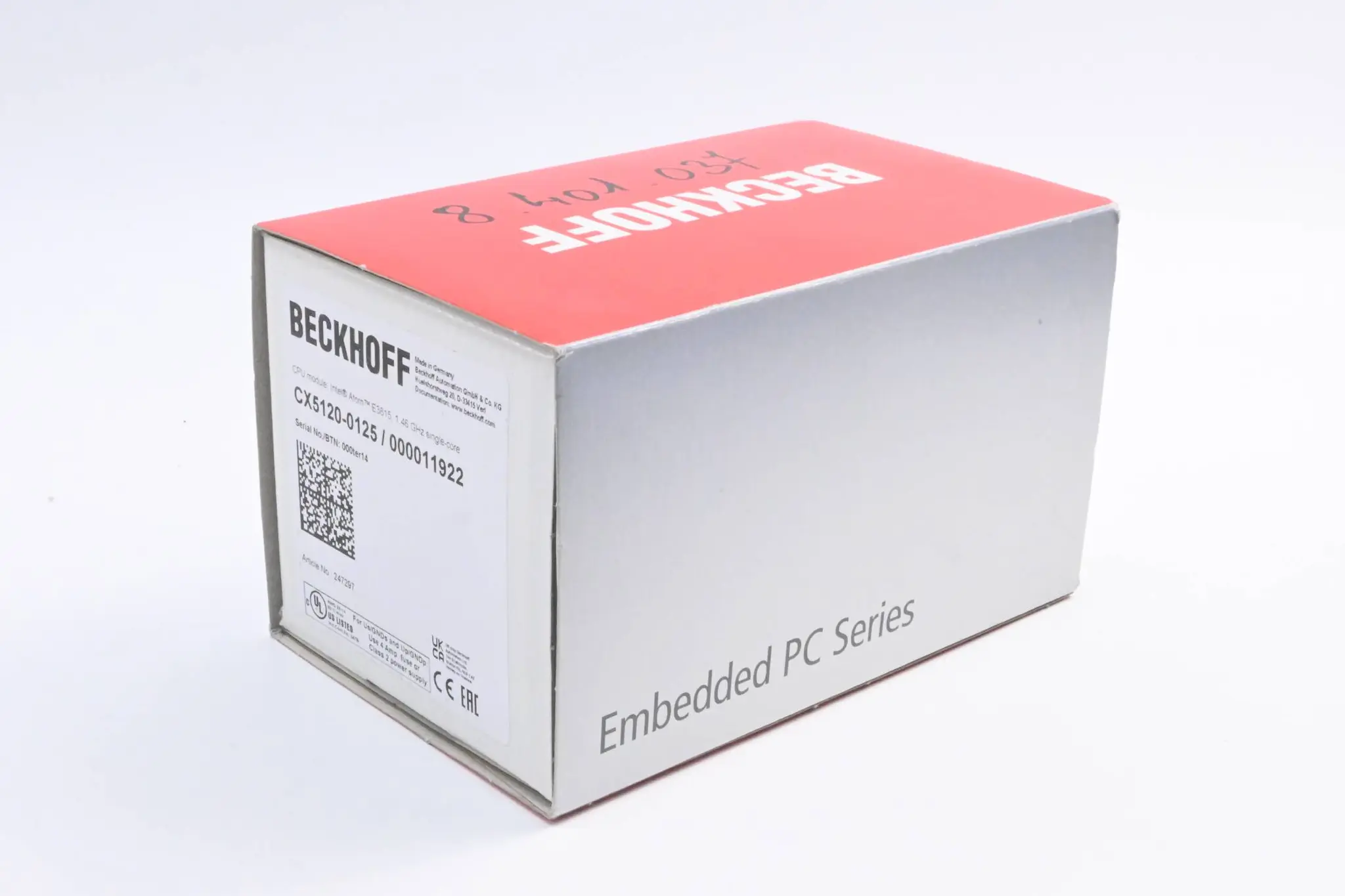 Produktfoto 1 von Beckhoff CPU Modul CX5120-0125/000011922 ( 247297 )