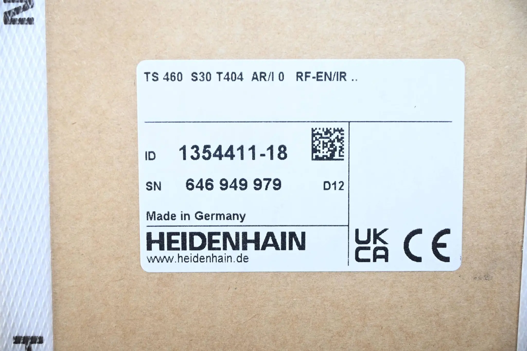 Produktfoto 1 von Heidenhain 3D-Werkstückmesstaster TS460 ( 1354411-18 )