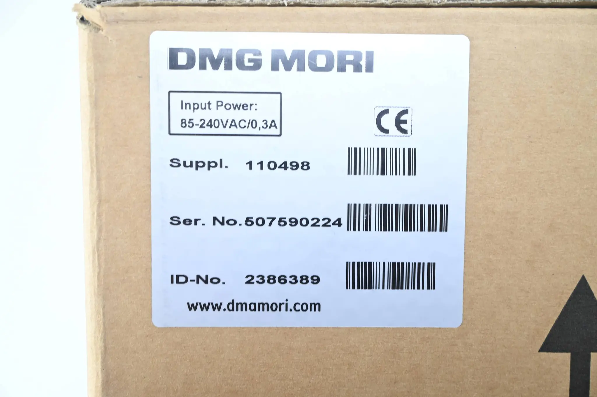 Produktfoto 1 von DMG Mori Panel 2386389 ( 110498 ) 85-240VAC 0,3A