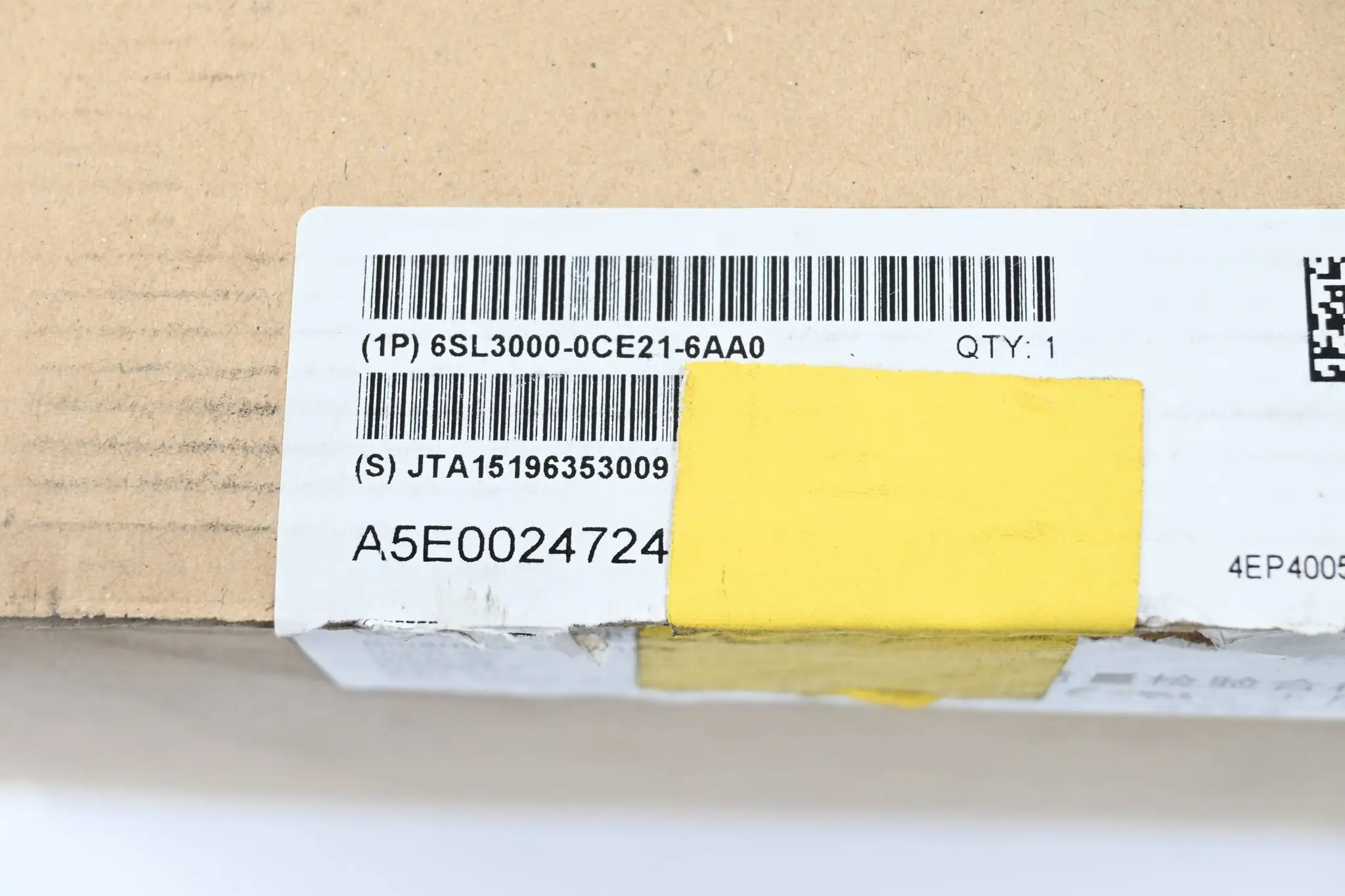 Produktfoto 1 von Siemens Sinamics Netzdrossel 6SL3000-0CE21-6AA0 ( 6SL3 000-0CE21-6AA0 )