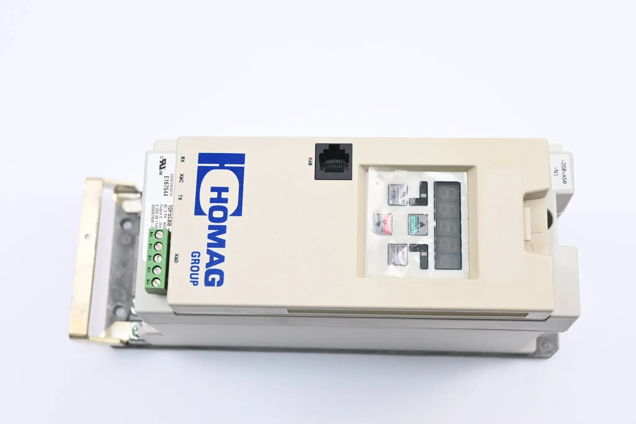 Produktfoto 1 von KEB Homag Frequenzumrichter 10.F5.CBB-YA50 ( 10F5CBB-YA50 ) inkl. 00F5060-5A11